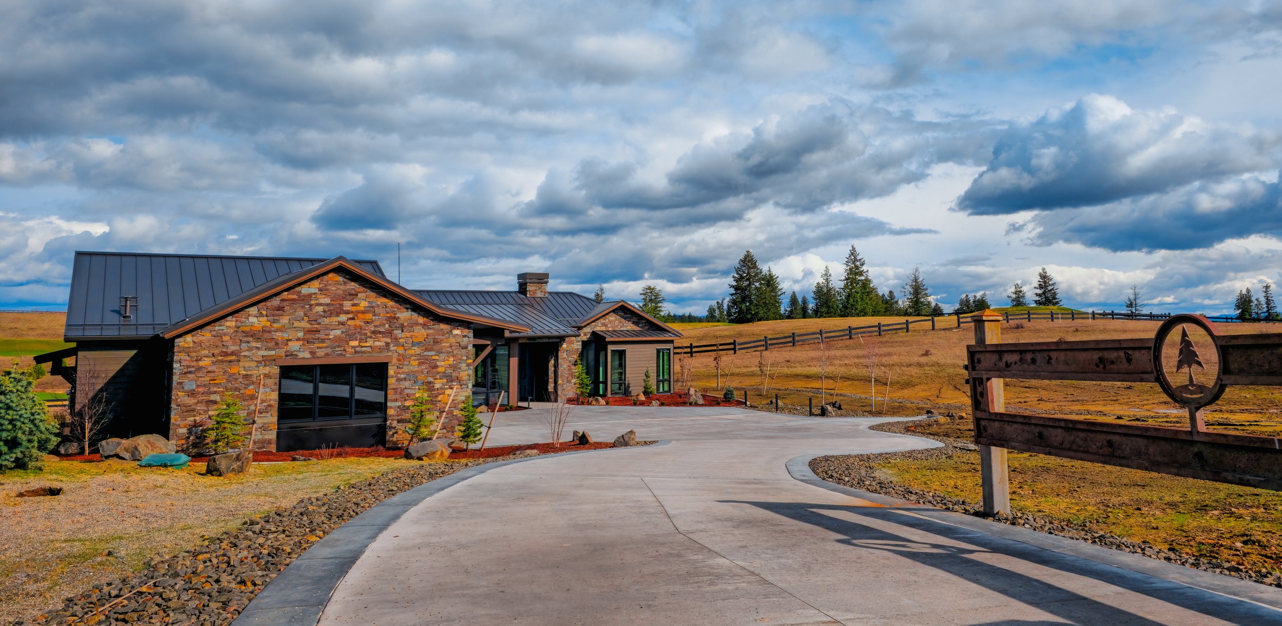 Black Rock Residence #1 — Luxury Custom Home Builder Hayden ID ...