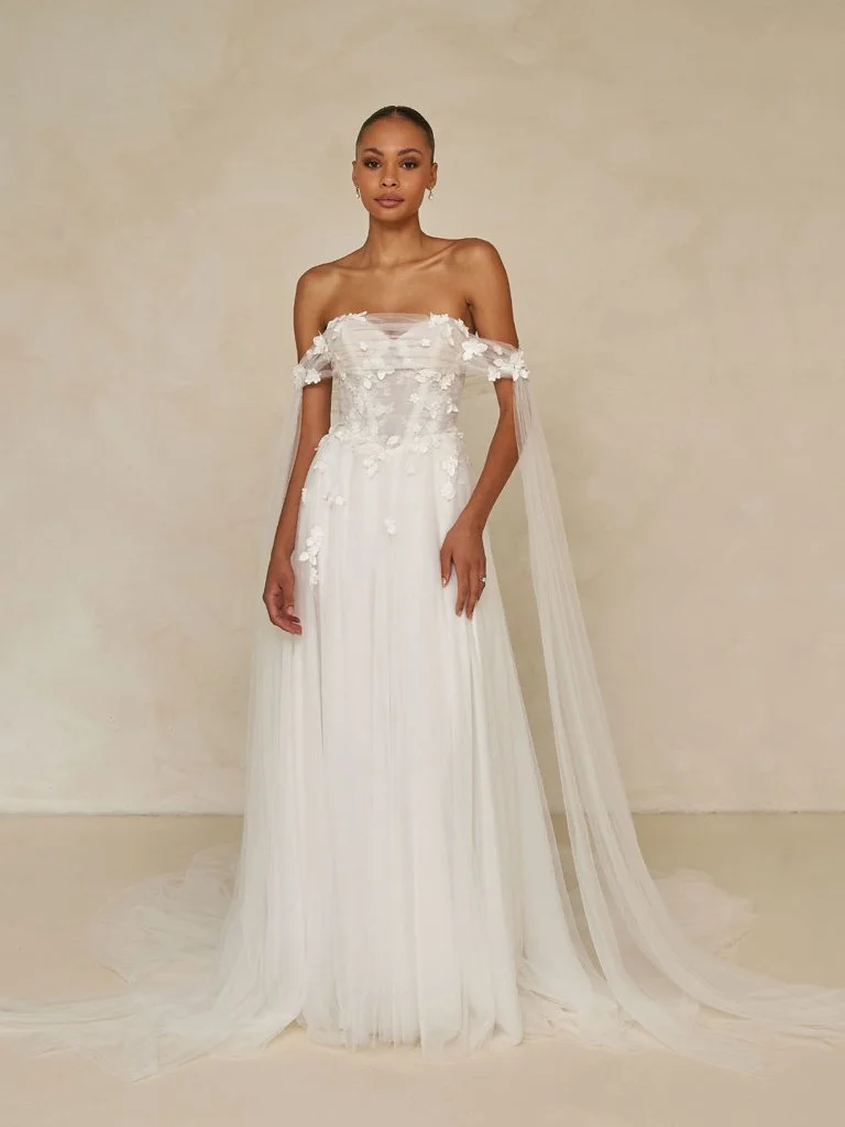 These Flowy, Romantic New Dresses Just Landed—and 2026 Brides, You Need to See Them