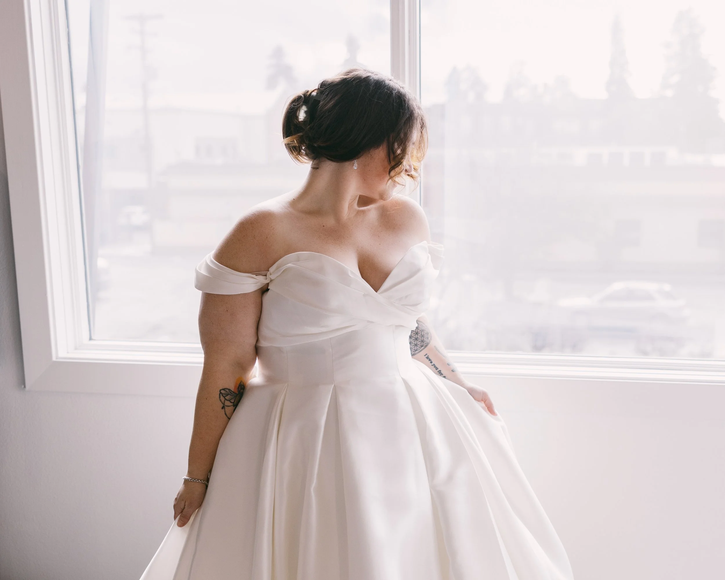 Do you have wedding dresses in my size?