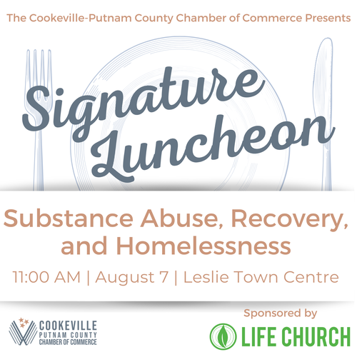 Signature Luncheon: Substance Abuse, Recovery, and Homelessness
