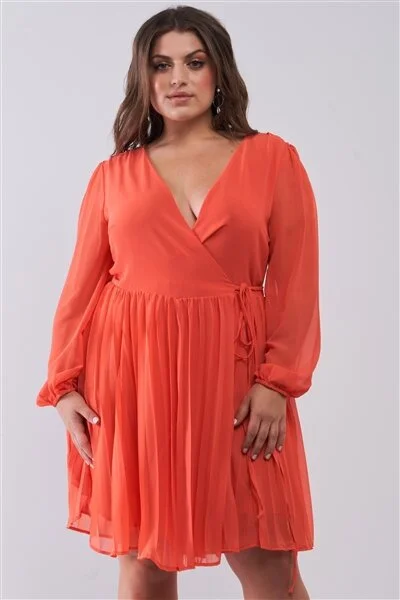 Breezy Pleated Dress