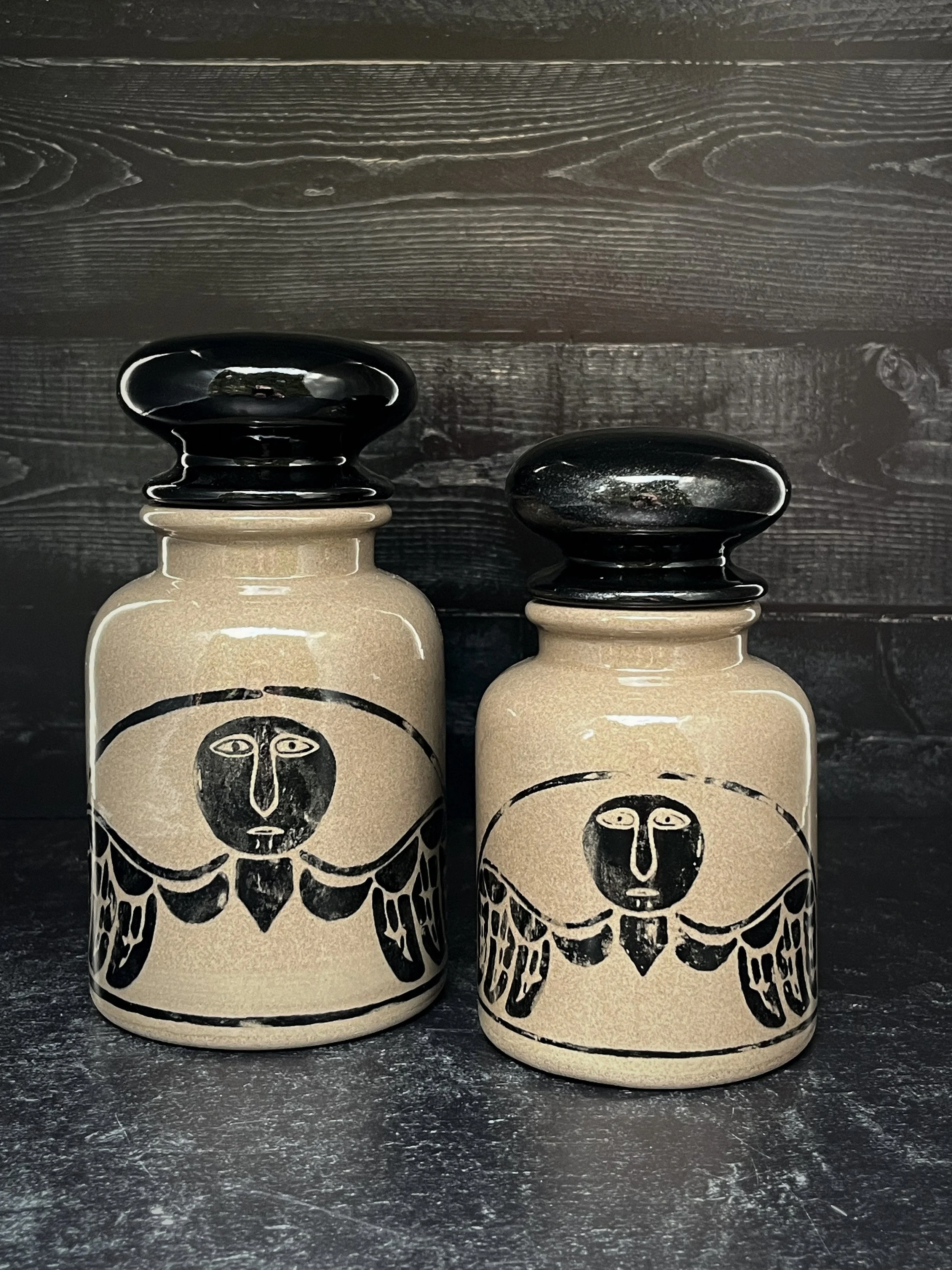 Soul Effigy Apothecary Jar – Lane Infant (1803) Glazed