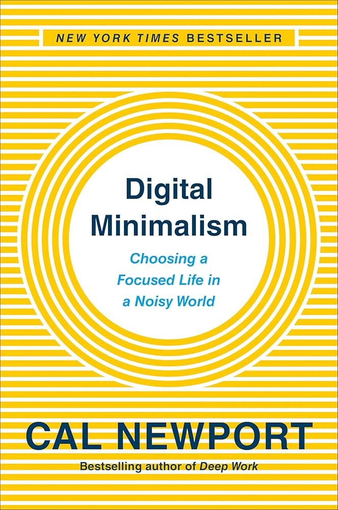 Book cover of Digital Minimalism – Cal Newport
