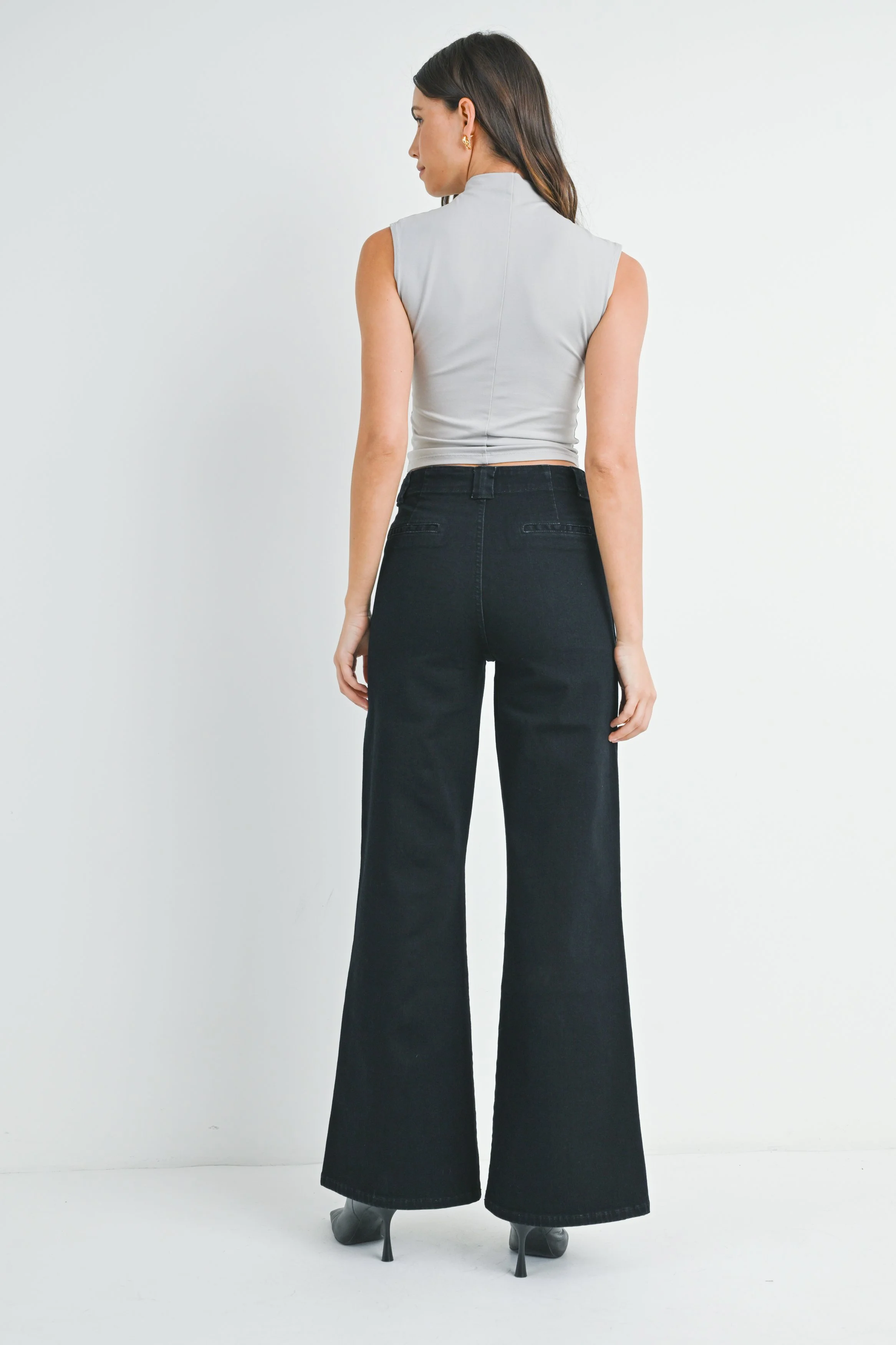 JBD HIGH RISE WIDE LEG DENIM main image 0