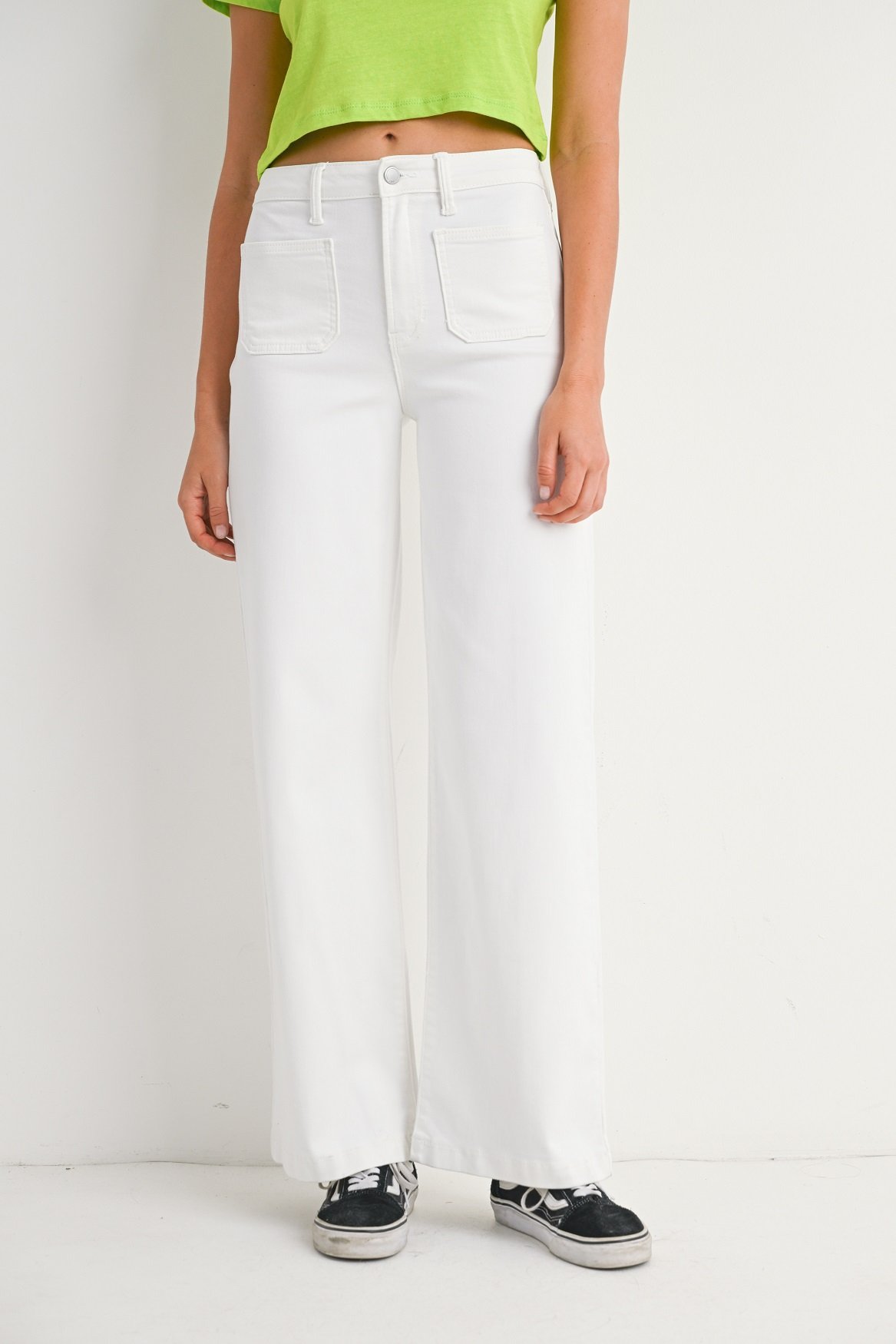 Gia Patch Pocket Wide Leg