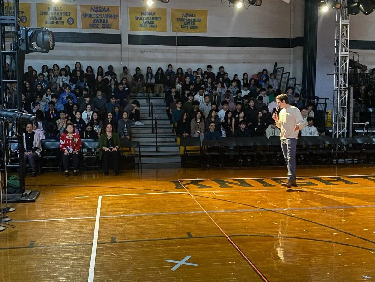 Grateful for the opportunity to spend time this week with the sophomore class at Bergen County Academies @bctsbca as part of their Mental Health Day.

BCA is one of the top schools in New Jersey and very competitive to get into. With that excellence 