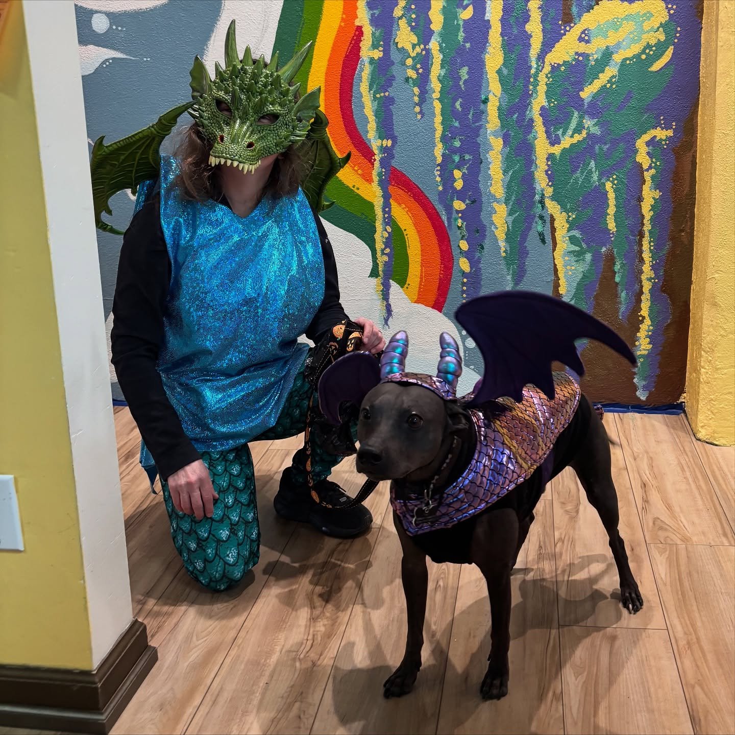 DRAGon yourself down to treat street!! The fun is starting to begin!