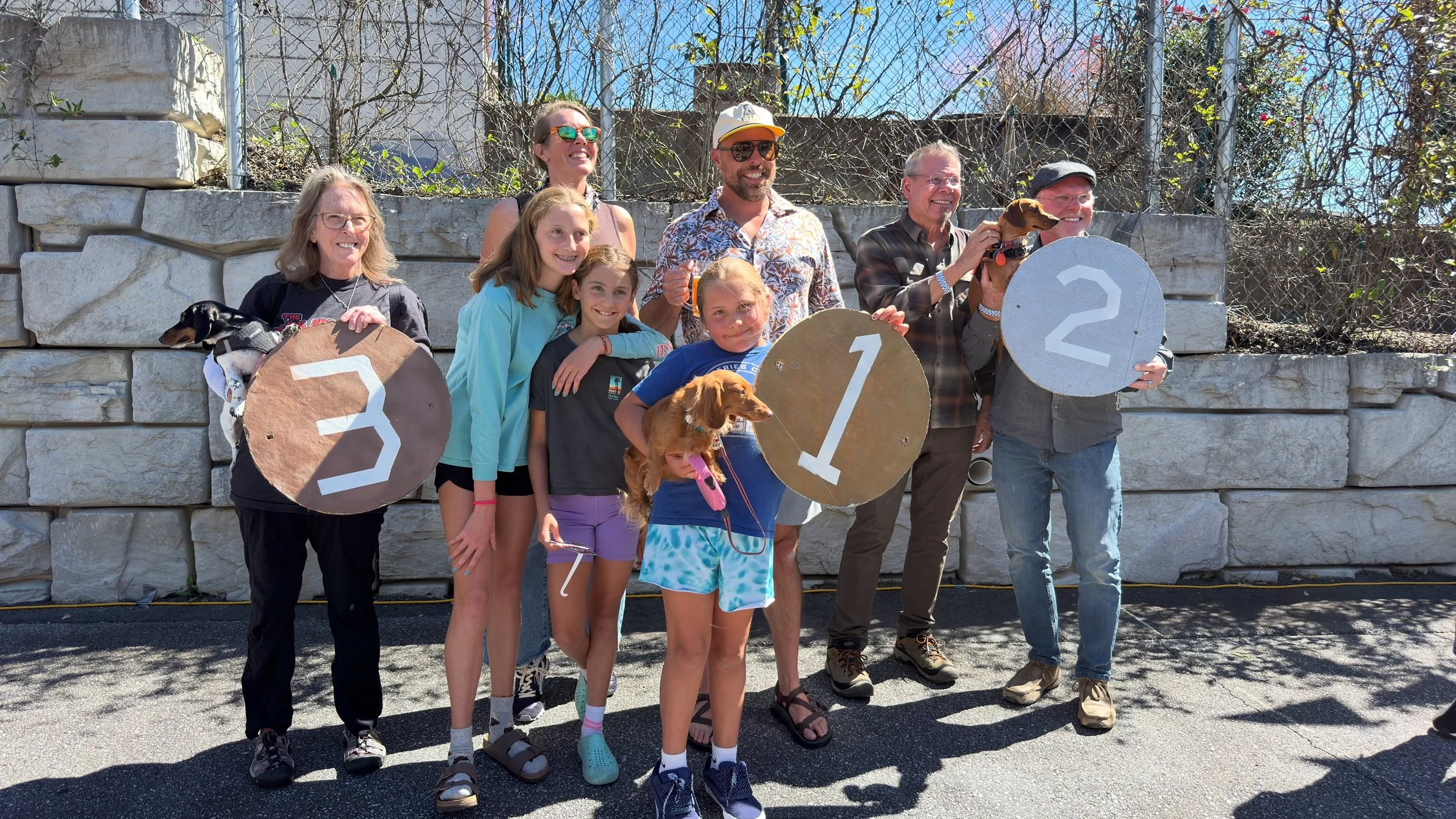 Last Saturday, we had the joy of hosting the wiener dog races at @sabrewery ! A big congratulations to our winner&mdash;and to all the speedy little racers who joined in on the fun!