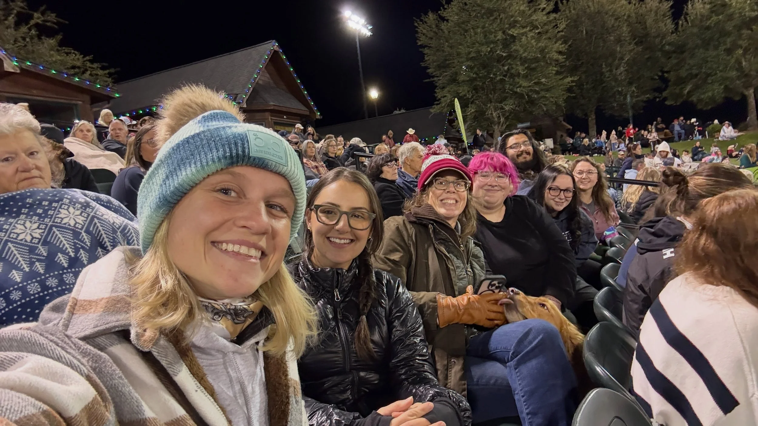 Wag Crew in the wild!✨🦄

We had such a great night at Saturday Night Lights at Tryon! The horses and riders were absolutely incredible&mdash;even Poppy was in awe!