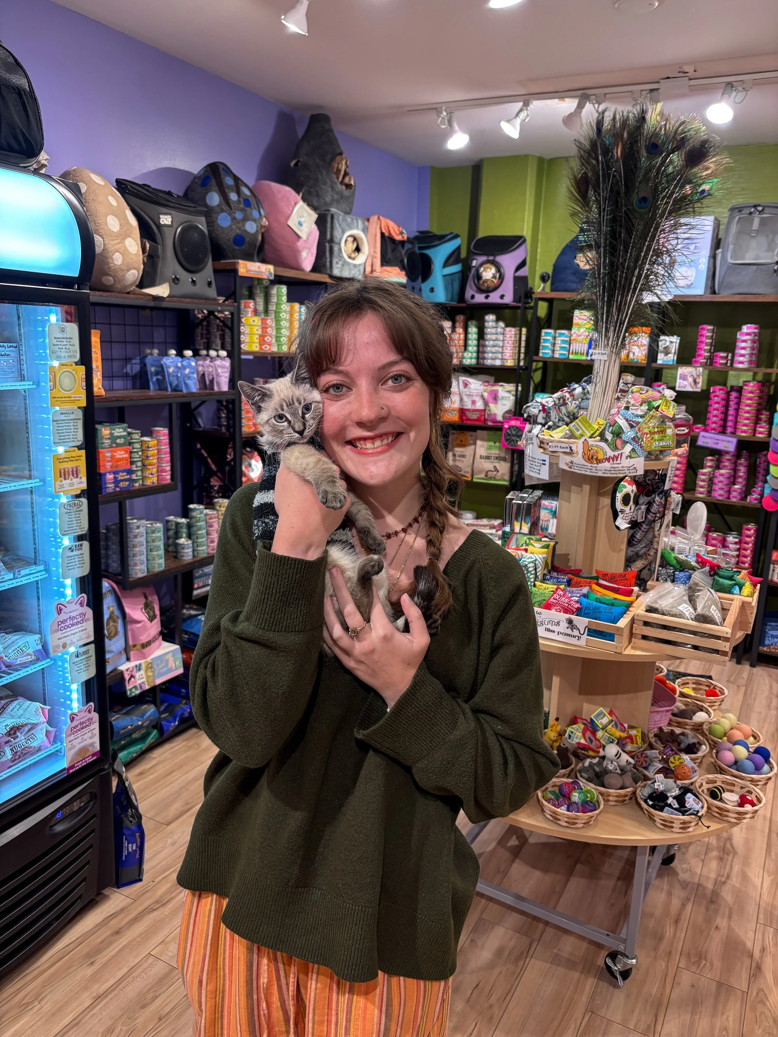 Sorry, can&rsquo;t talk right now. I&rsquo;m talking to the cutest customers in all of North Carolina! 🥹💕🐶🐱