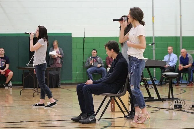 MWAH! troupe’s return appearance at Prophetstown High School