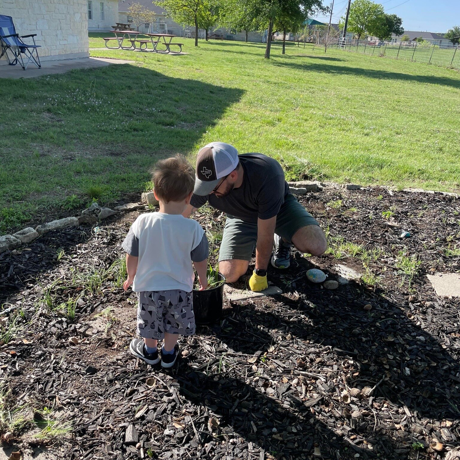This past Saturday during Family Mission Morning families served at the Texas Baptist Children&rsquo;s Home, cleaning out and planting new plants in the butterfly memorial garden! Thanks everyone who came out and served!