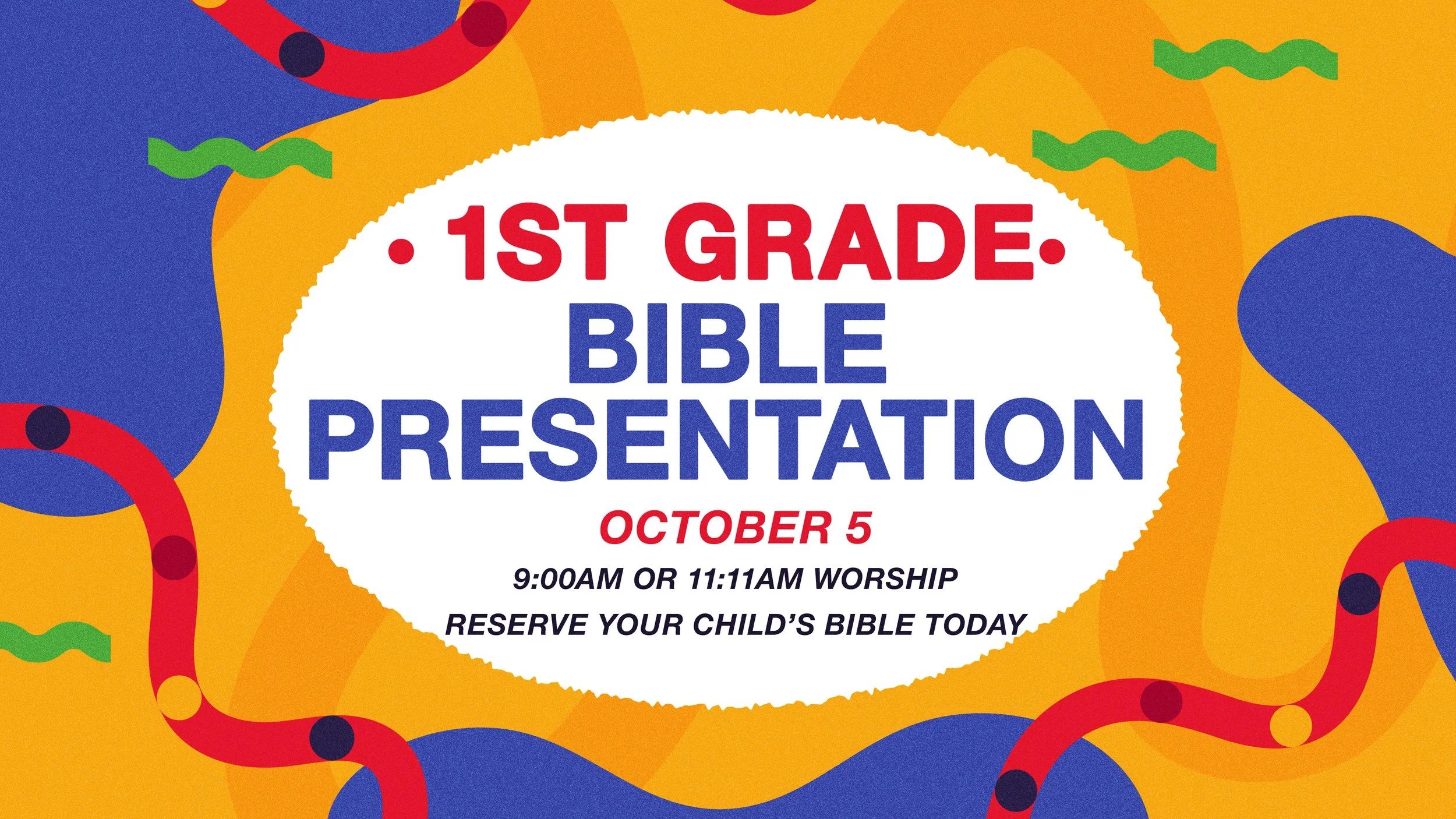 1st Grade Bible Presentation