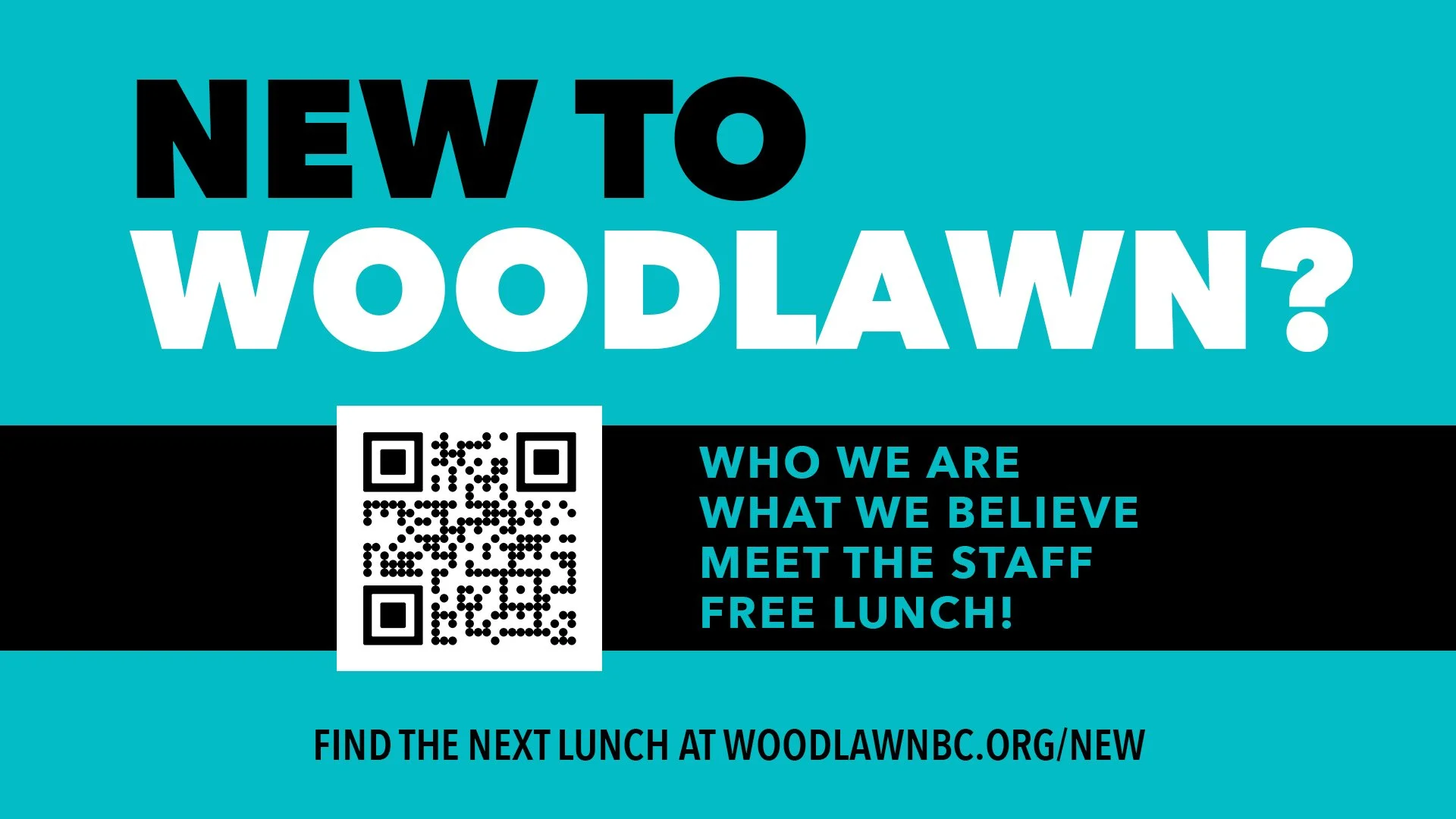New To Woodlawn Lunch - April
