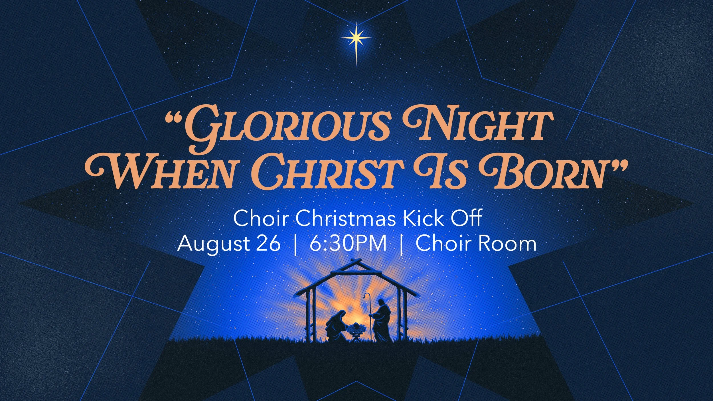 Choir Christmas Kick Off