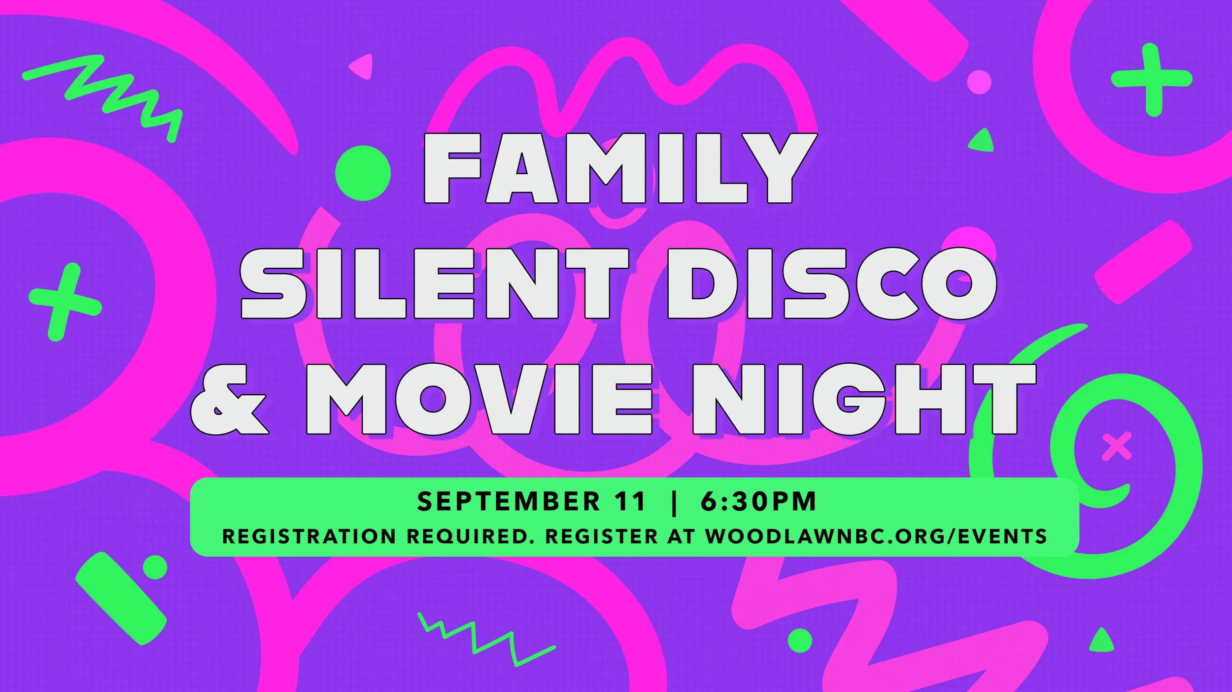 Family Silent Disco & Movie Night