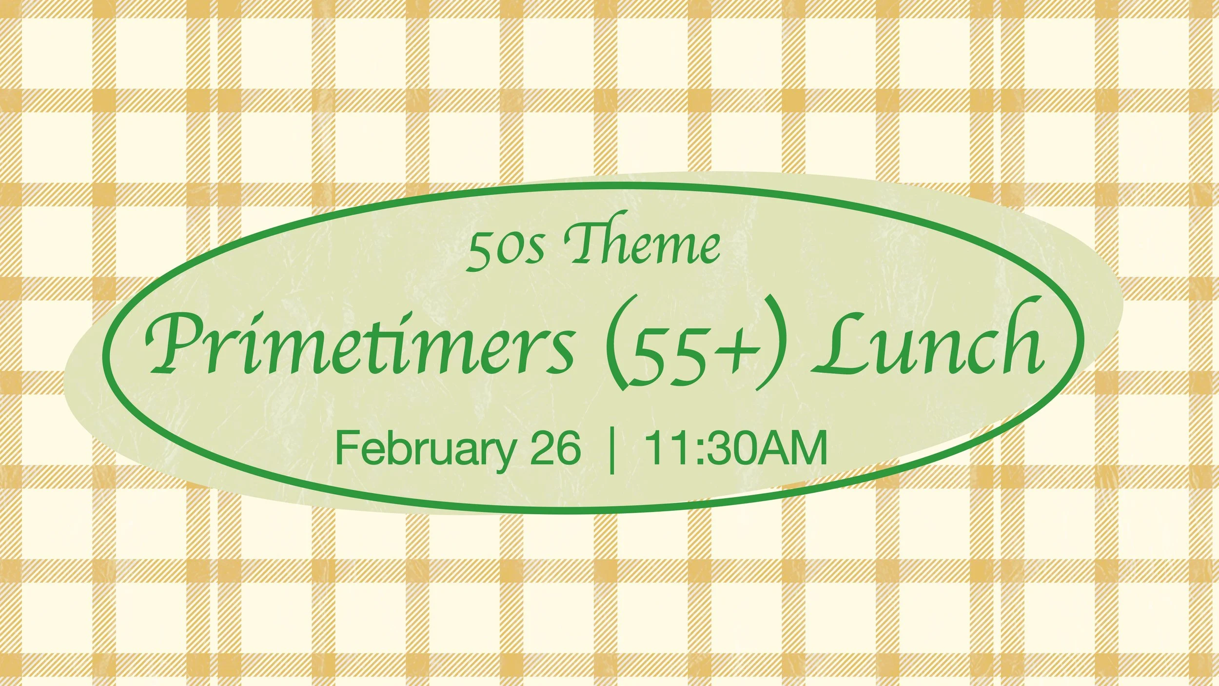 55+ February Luncheon