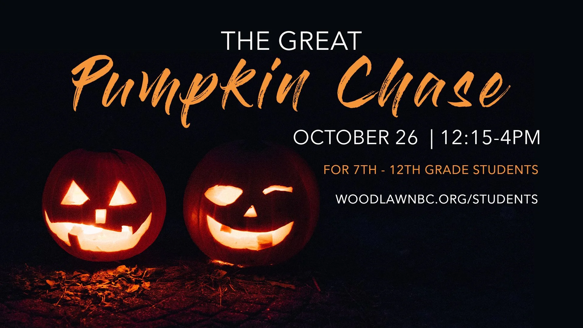 The Great Pumpkin Chase