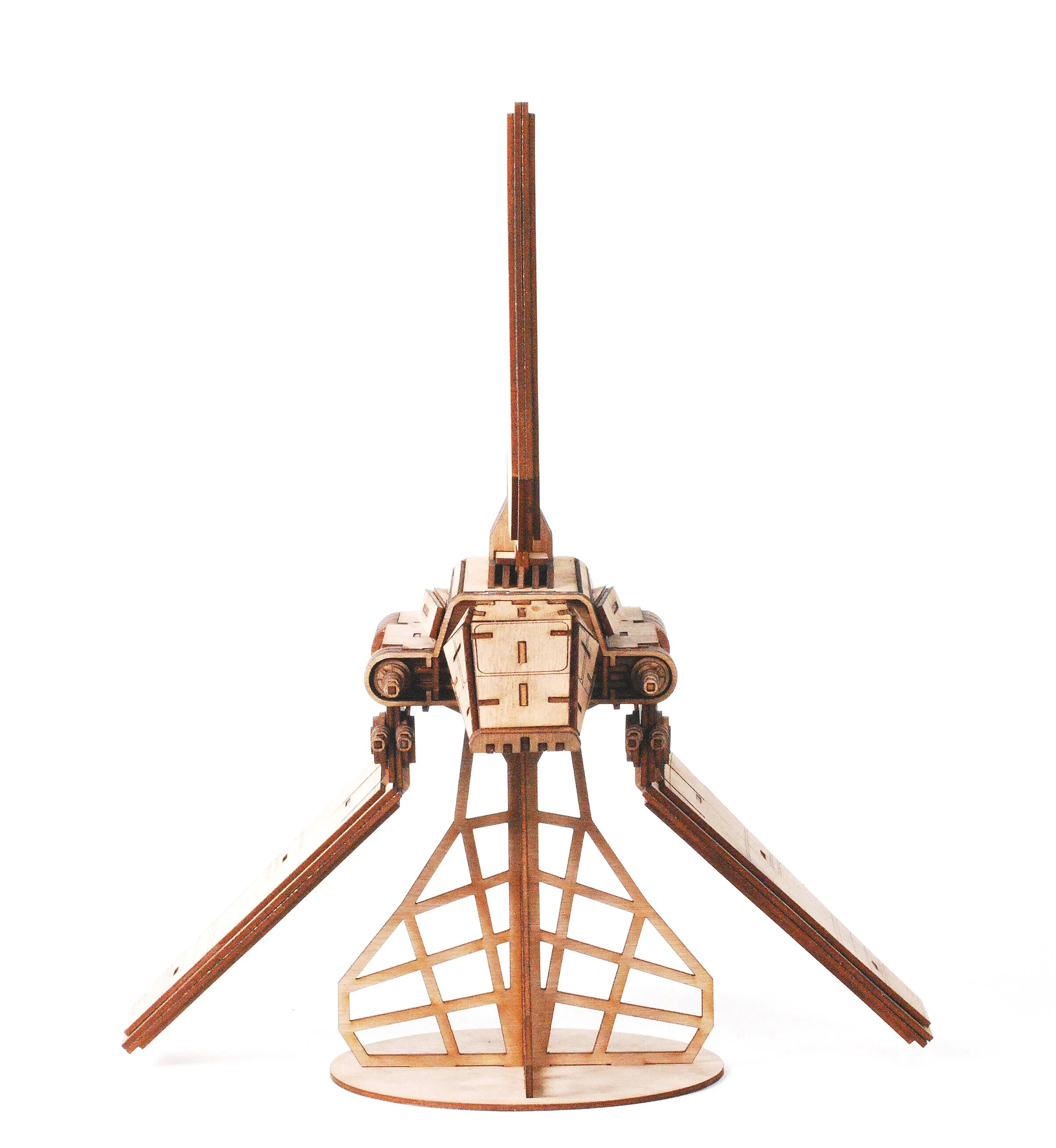 Kit for Star Wars Imperial Shuttle with Stand Wood Sculpture