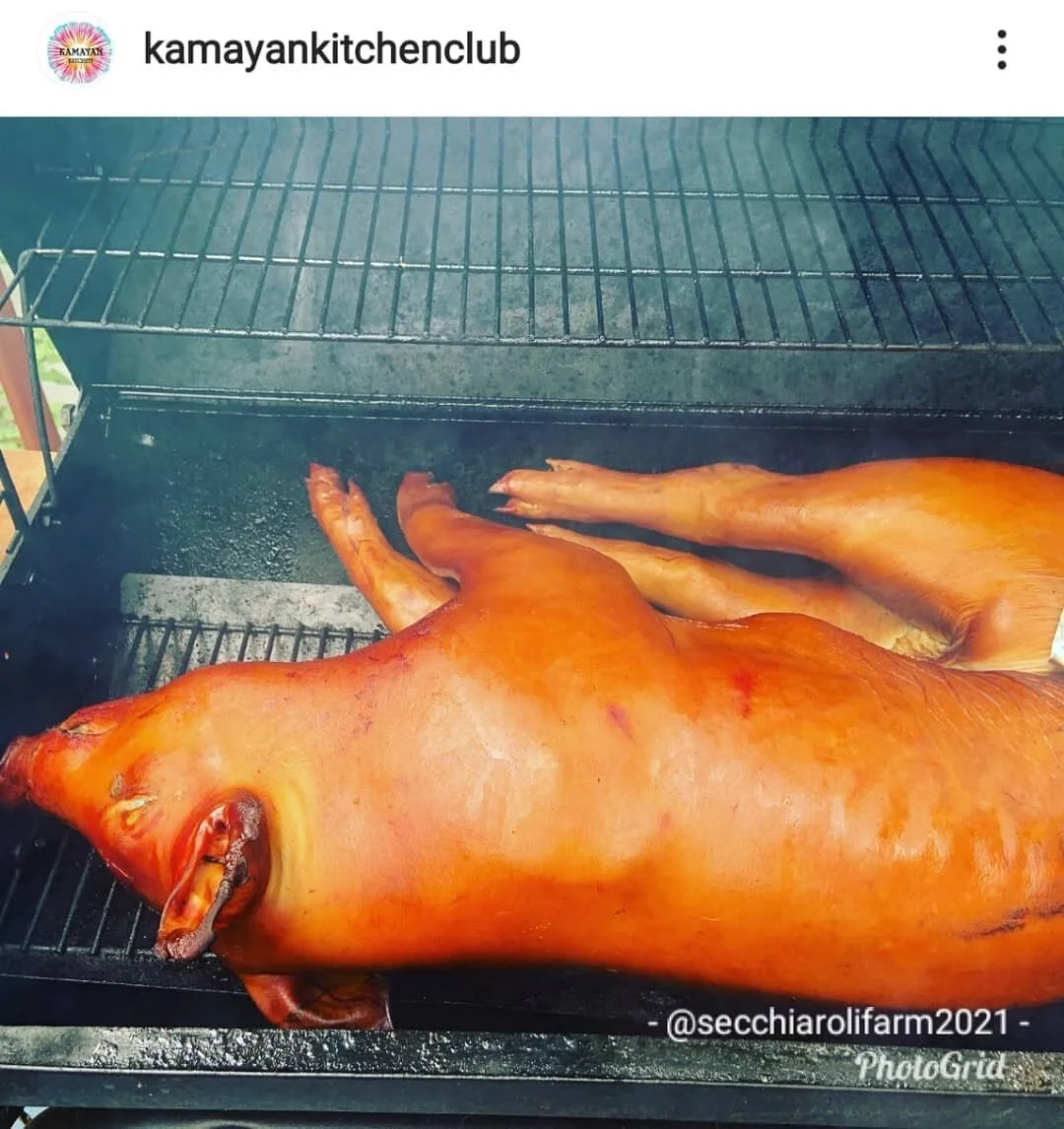 And just like that, it was pig roast season.

This summer-like weather means it's time to break out the grills if you haven't already.

We're still taking orders for roasting pigs for Memorial day weekend.  Hurry, tomorrow 5/24 is your last day to re