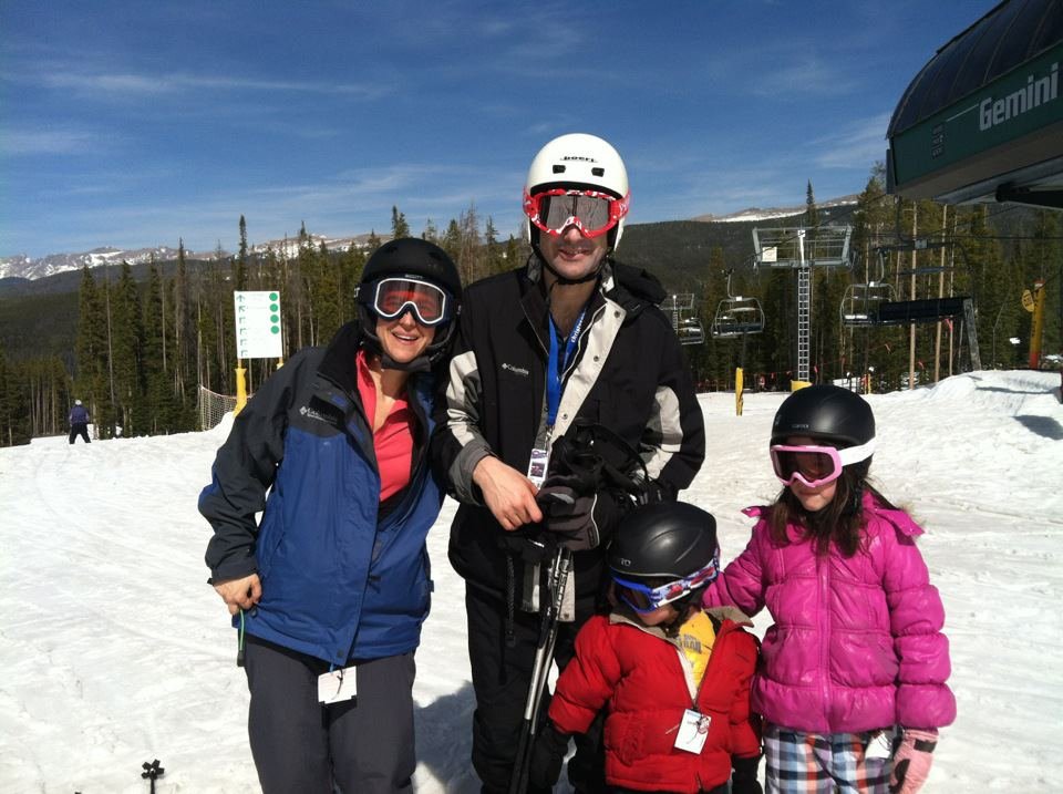 2. Skiing with the Family