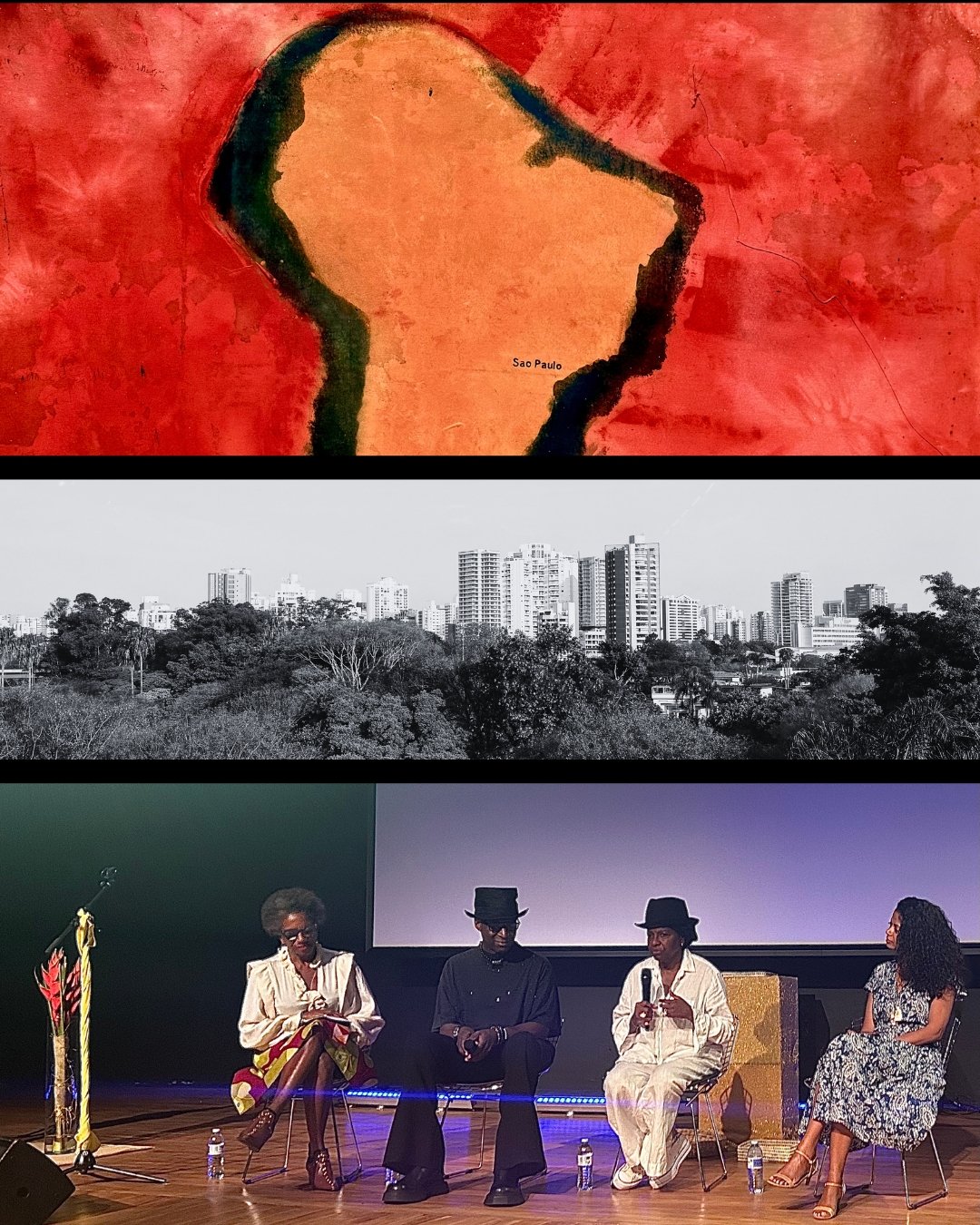 It&rsquo;s been lovely to be back on the continental homeland for the opening program of the 36th S&atilde;o Paulo Biennial @bienalsaopaulo and to be in conversation with the wonderful Mar&iacute;a Magdalena Campos-Pons, Kamaal Malak, and Odette Casa