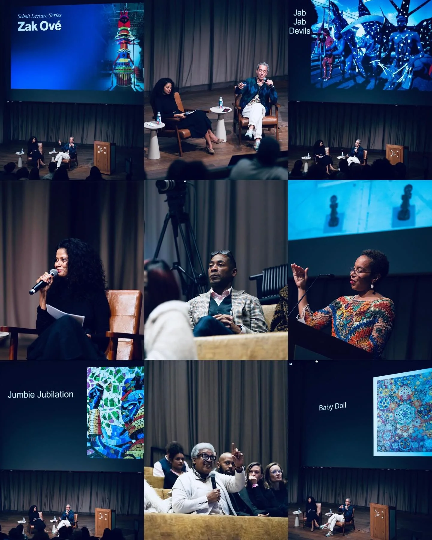 I had the honor of being in conversation @pamm with the extraordinary artist Zak Ov&eacute; @zakove as he took us through the last decade of his rich, expansive practice. ⁣
⁣
You can study an artist&rsquo;s work, annotate, and have all the notes! But