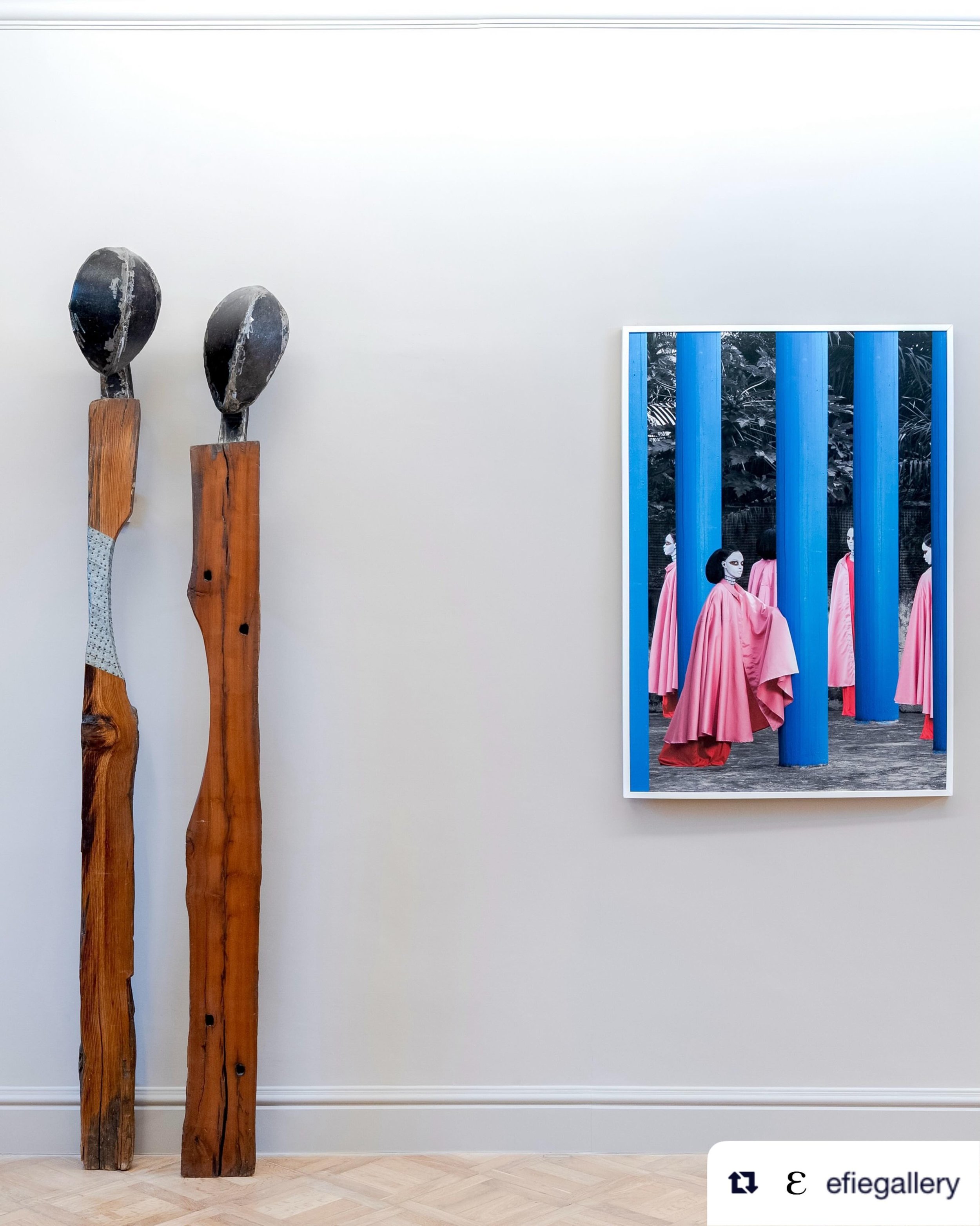 Repost from @efiegallery
&bull;
Maggie Otieno (@themaggieotieno) and A&iuml;da Muluneh (@aidamuluneh) now on view at Fondazione Marchesani, Venice, through 10 July 2026, as part of Resonance, a major interdisciplinary exhibition presented by Vanderbi