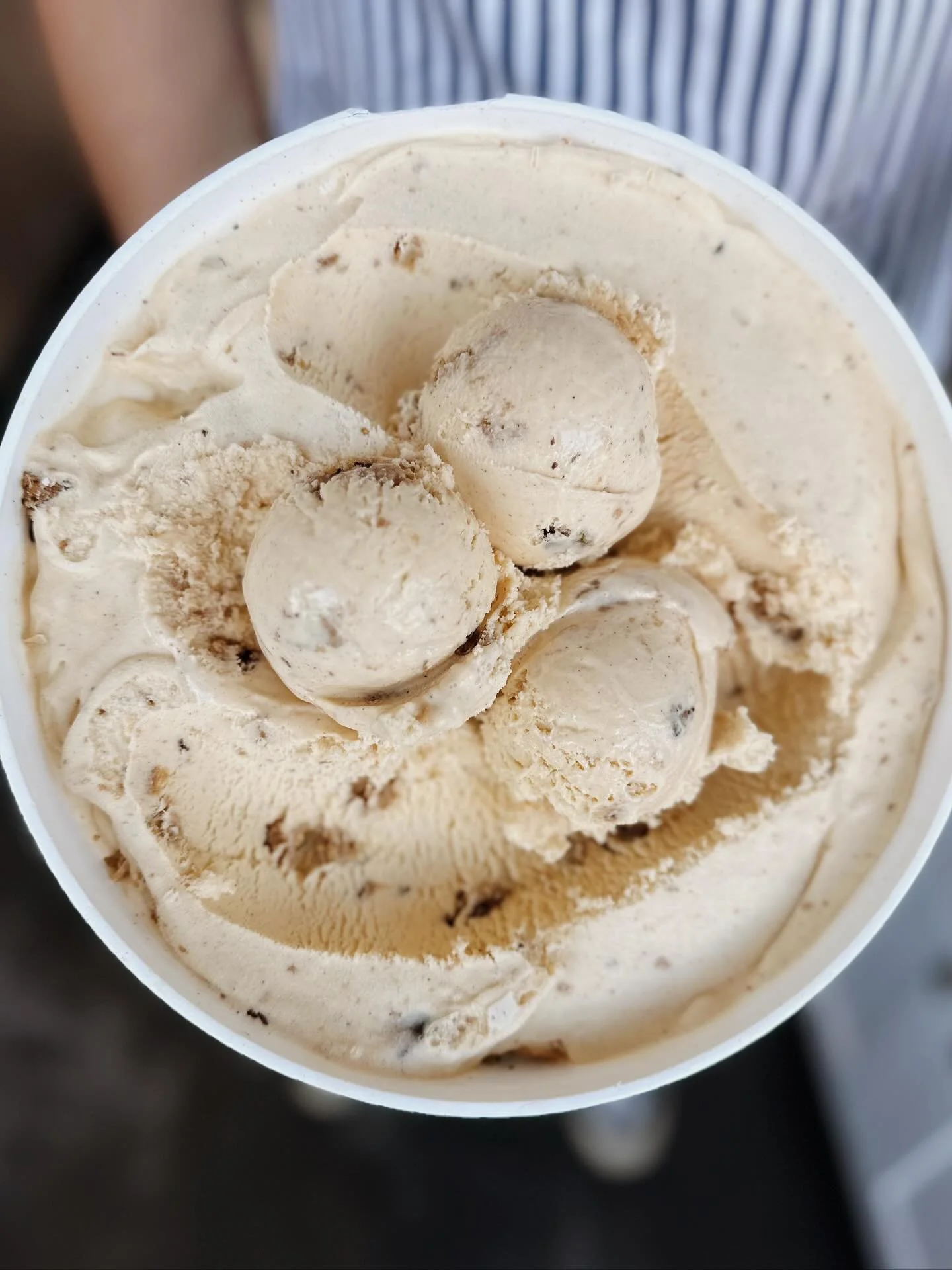 Yeehaw! 🤠 COWBOY COOKIE ICE CREAM is on the menu.

Cowboy Cookie is a light cinnamon ice cream with big pieces of our house-baked cowboy cookie. What&rsquo;s a cowboy cookie? Think: everything but the kitchen sink oatmeal cookie made with cinnamon, 