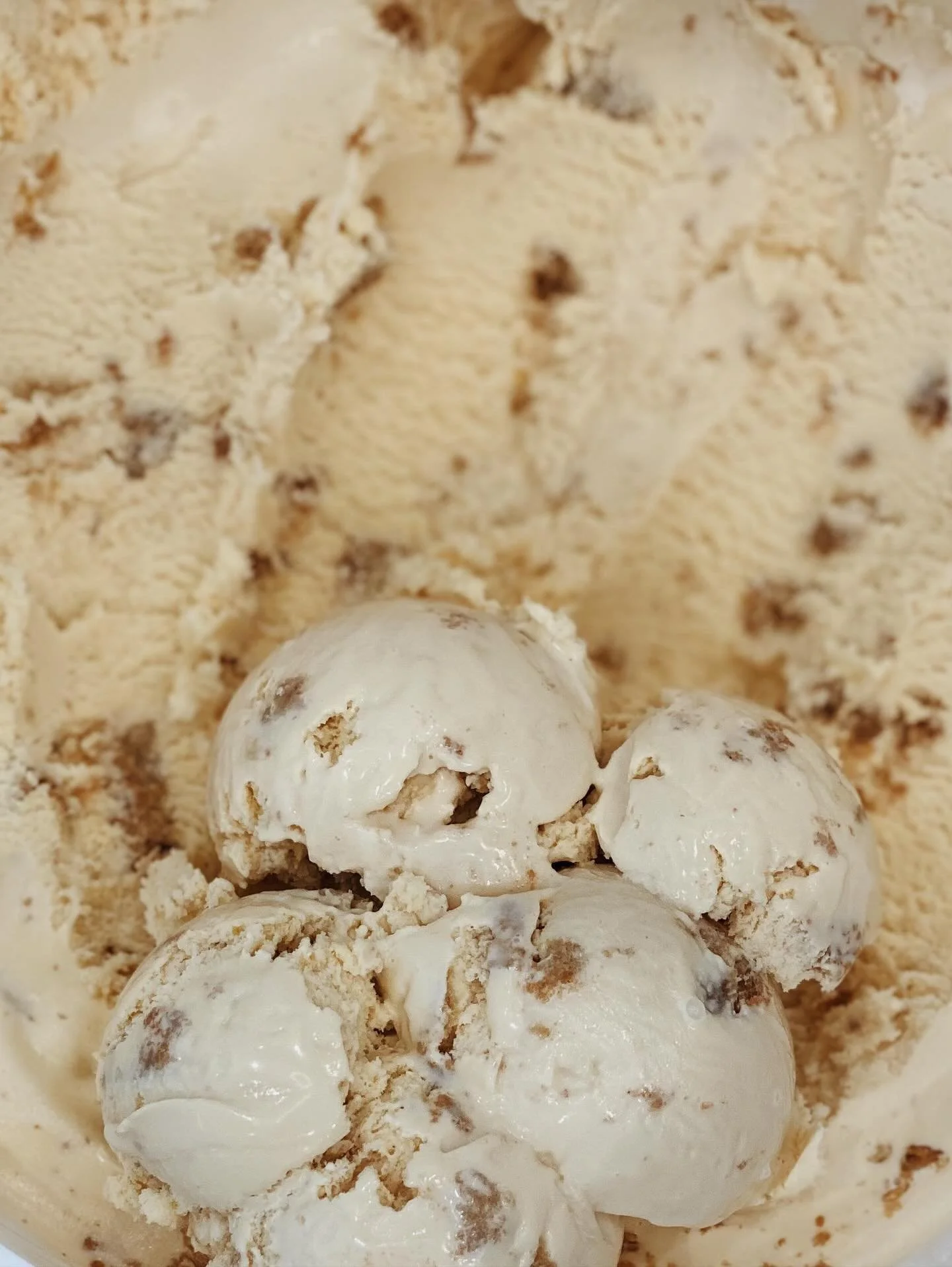 OATMEAL COOKIE CRUMBLE is on the menu!!! 🎉🎉

There&rsquo;s just something about our brown sugar ice cream mixed with house-made oatmeal cookies. It&rsquo;s sooo darn tasty.

We get so happy when this rotating flavor comes on the menu during pumpkin