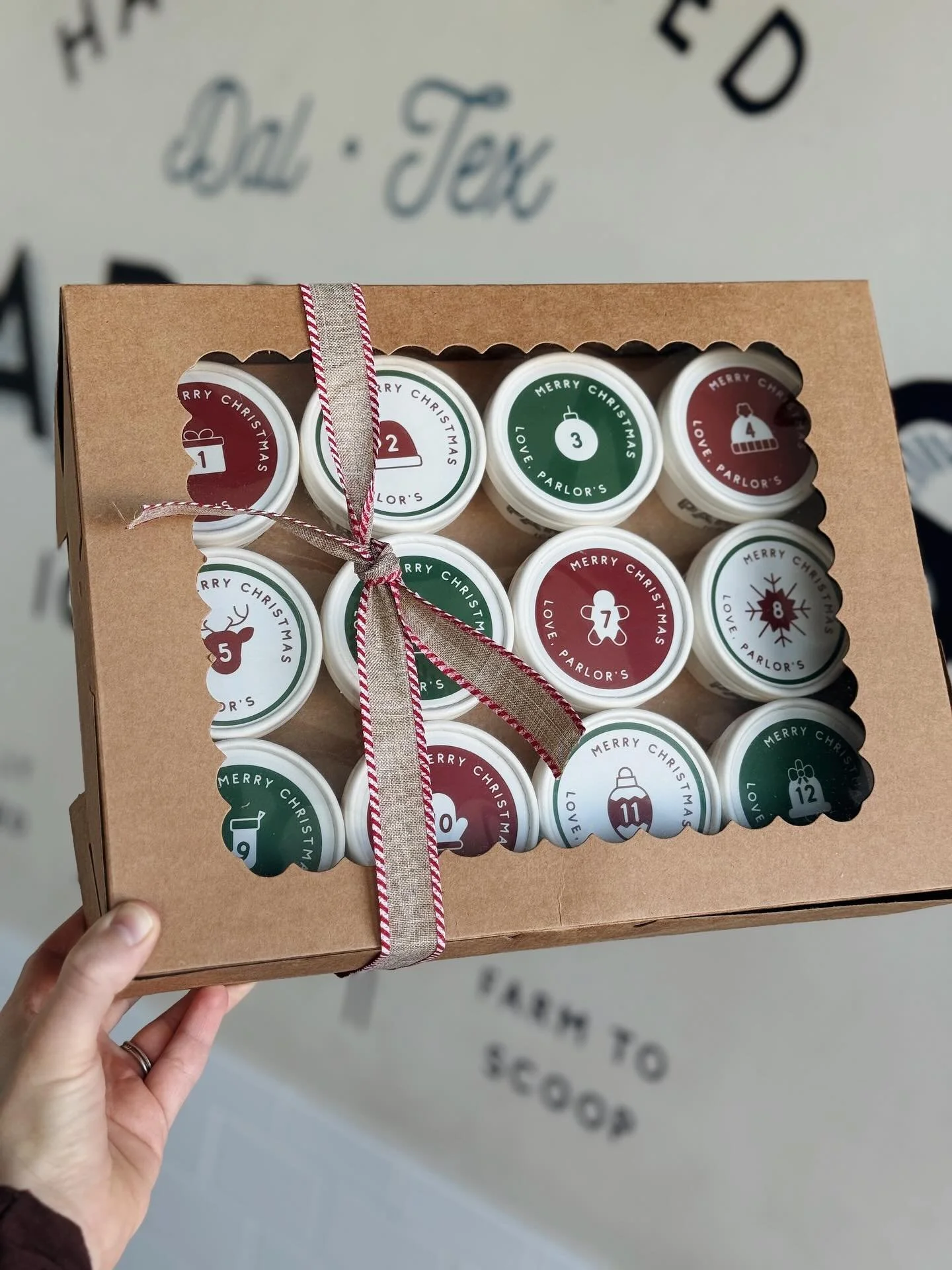 ADVENT CALENDAR PRE-ORDERS ARE OPEN! Pre-order your 12 Days of Ice Cream Advent Calendar starting today! 🎄 🎁

THE DETAILS
&bull; &ldquo;calendar&rdquo; includes 12 numbered pre-packed single scoops of 12 different flavors including Classic and Seas