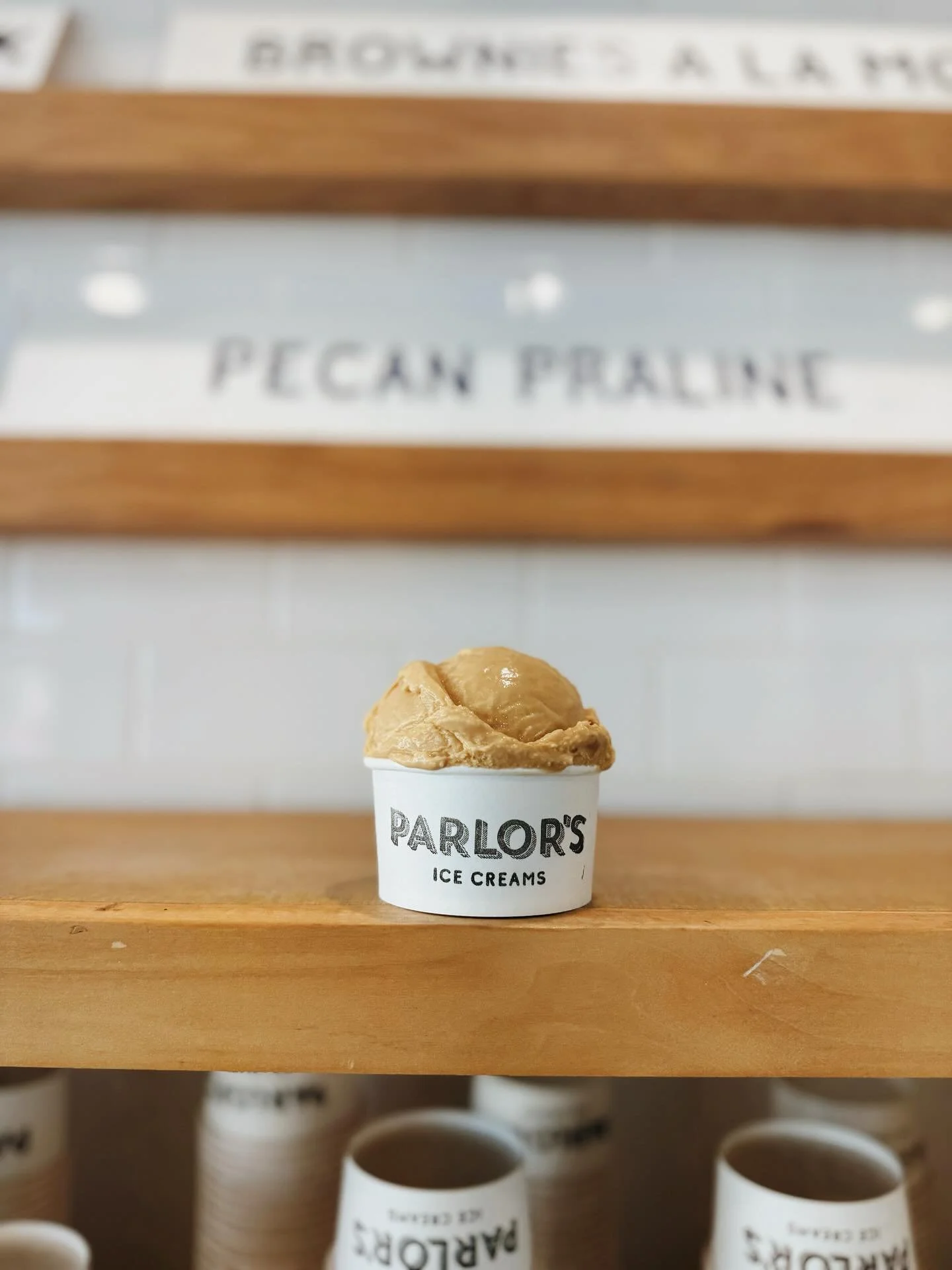 Pecan Praline, one of our most special fall flavors🍂🍁

It only comes on the menu once a year! When the local pecans fall and we decide it&rsquo;s time to put some heart into a flavor, this limited edition flavor is top of mind. A scratch made caram