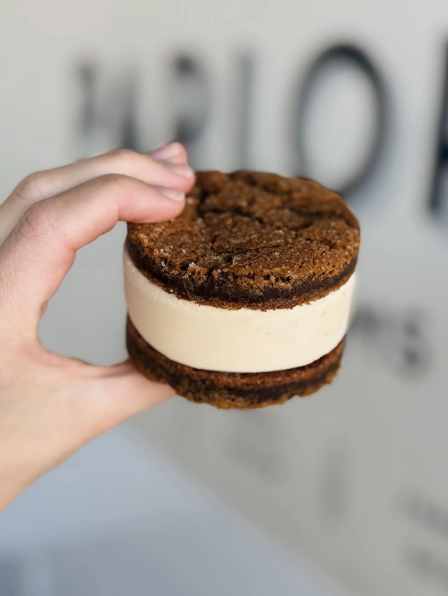 You just have until December 31 to enjoy our new Gingersnap ice cream sandwich benefitting Scottish Rite for Children &hearts;️💚!

This one has turned into one of our most popular ice cream sandwiches ever, for two wonderful reasons: It tastes delic