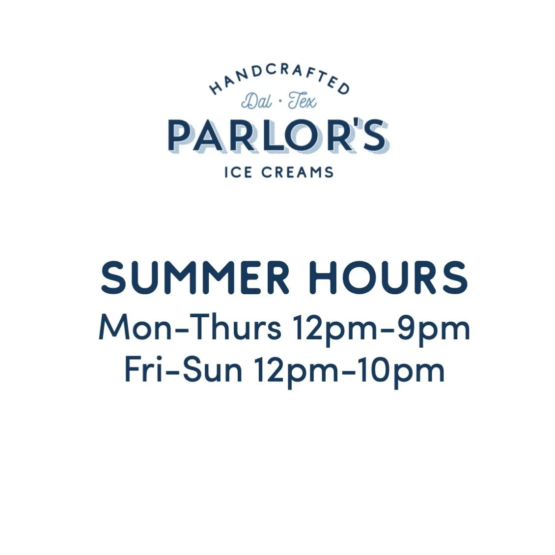 EXCITING NEWS! SUMMER HOURS ARE IN EFFECT and we&rsquo;re open late this summer!!🎉🎉

In the summer on the weekends, we like to give y&rsquo;all a little more time to make it to the shop after dinner. Now through August 9, we will be open until 10pm