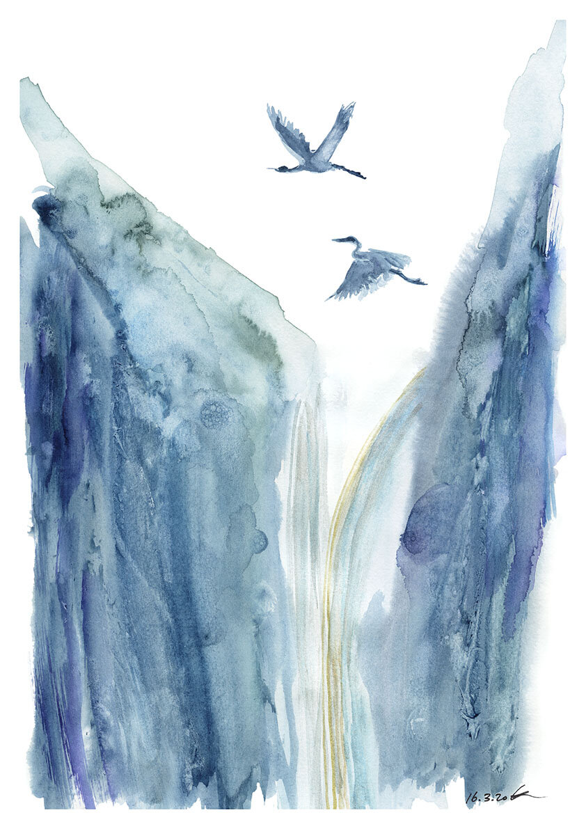 Over the Waterfall