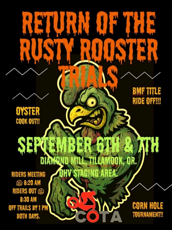 06 & 07 September 2025 - Diamond Mill OHV, OR