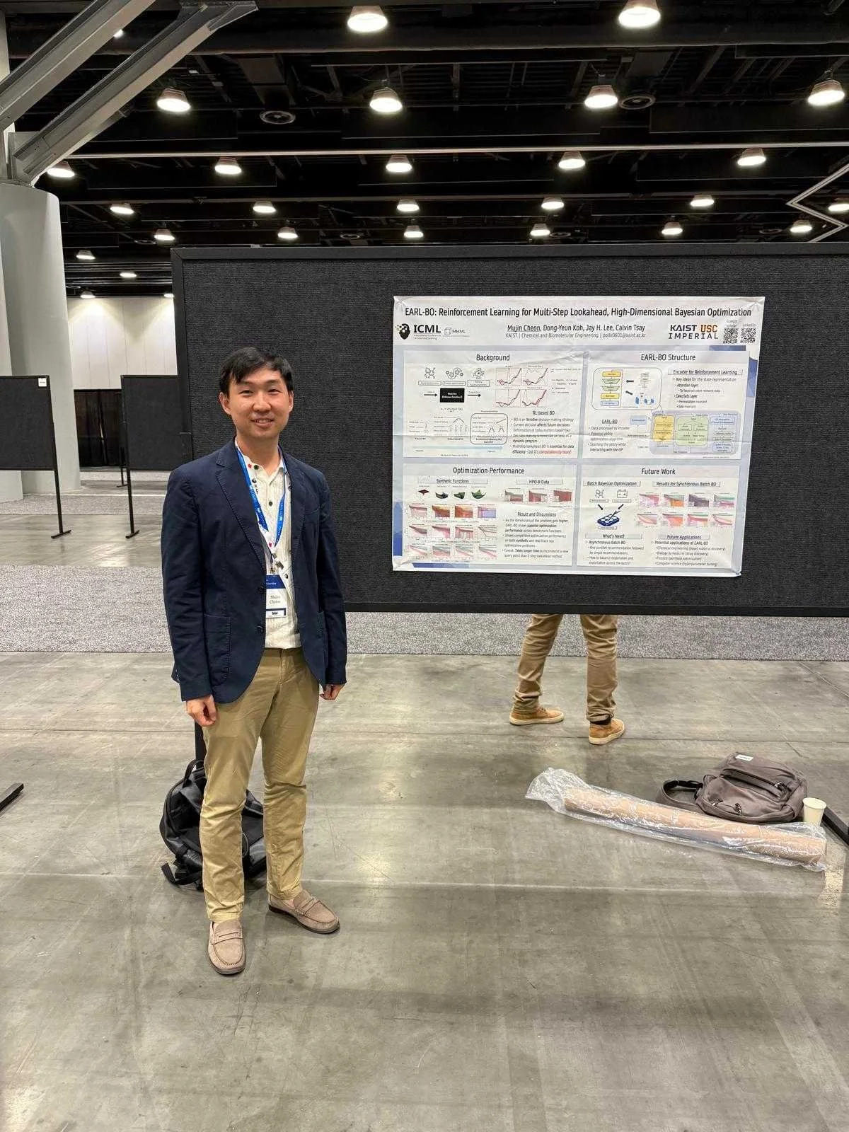 Mujin presented the most advanced BO algorithm at ICML 2025!