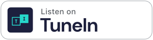 Listen on TuneIn logo