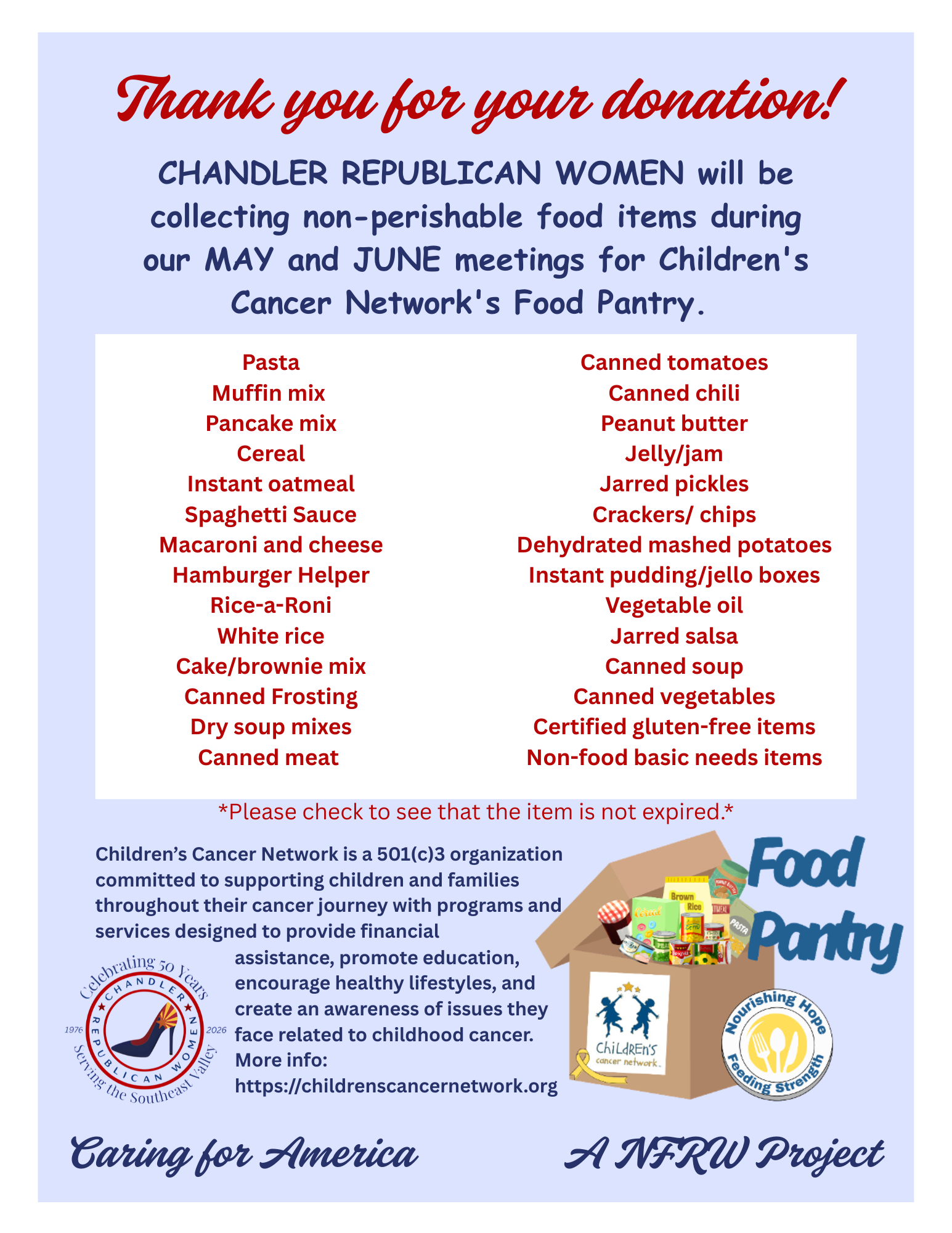 CCN Food Pantry