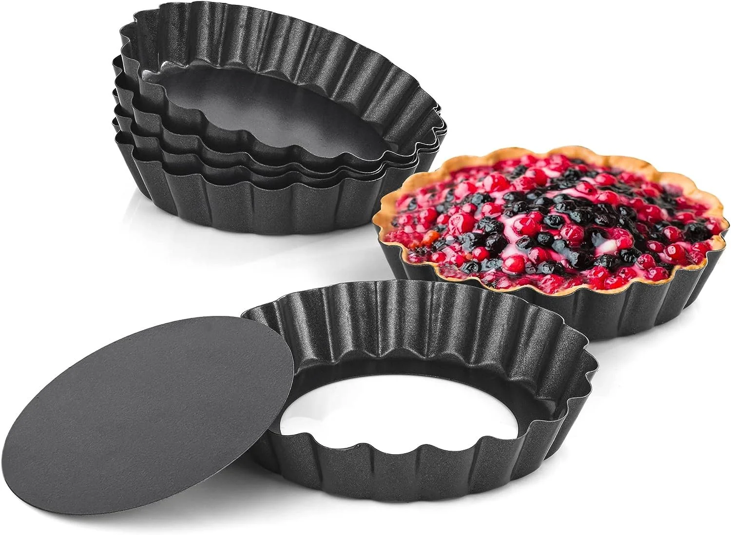 6 PC. MINI TART PAN SET