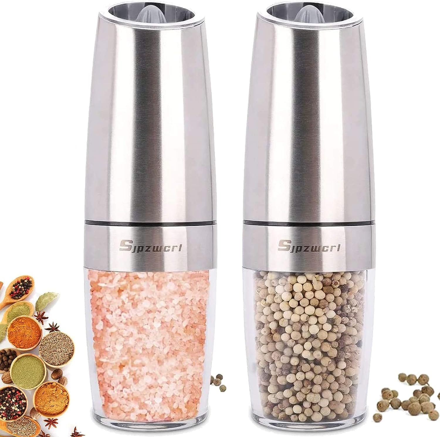 ELECTRIC SALT + PEPPER GRINDER