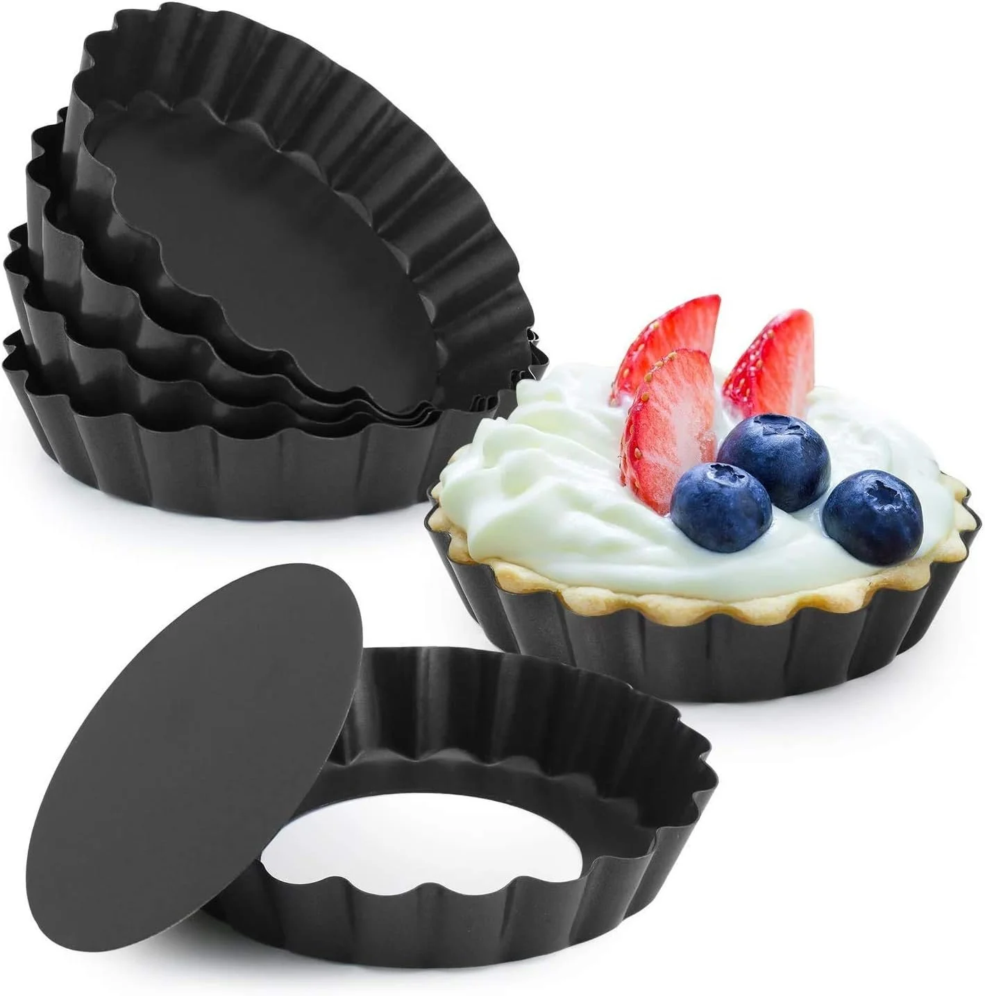 6 PC. MINI TART PAN SET