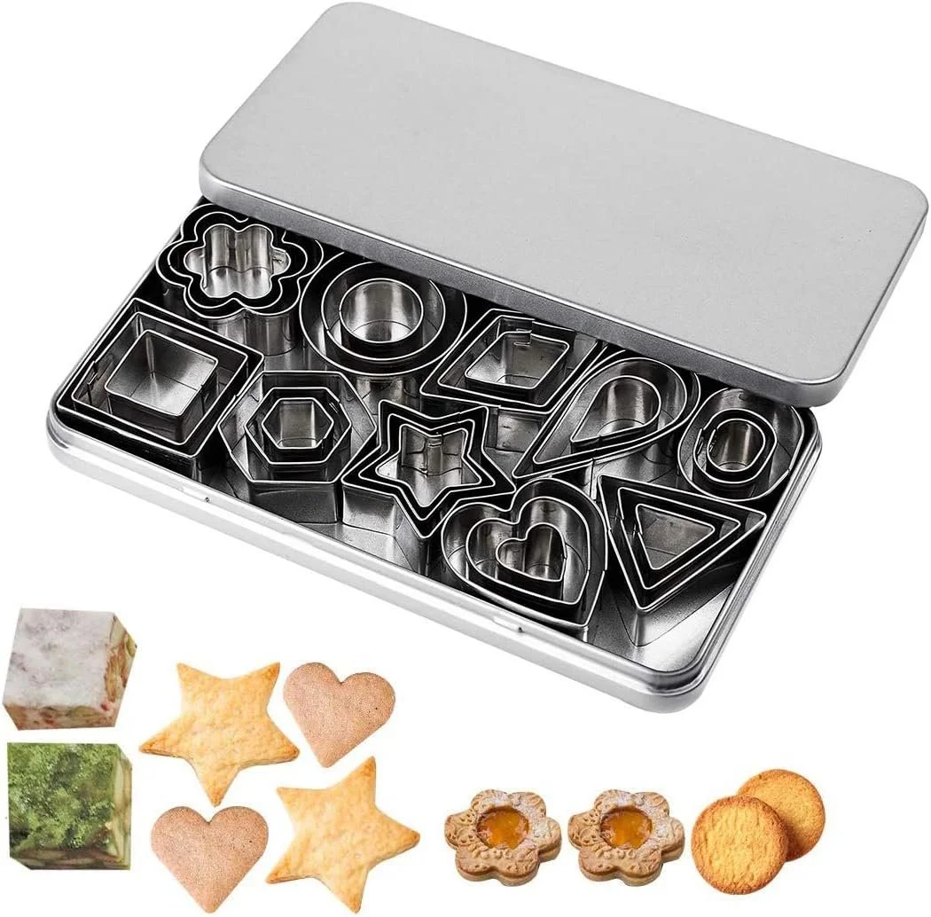 30 PC. MINI COOKIE CUTTER SET