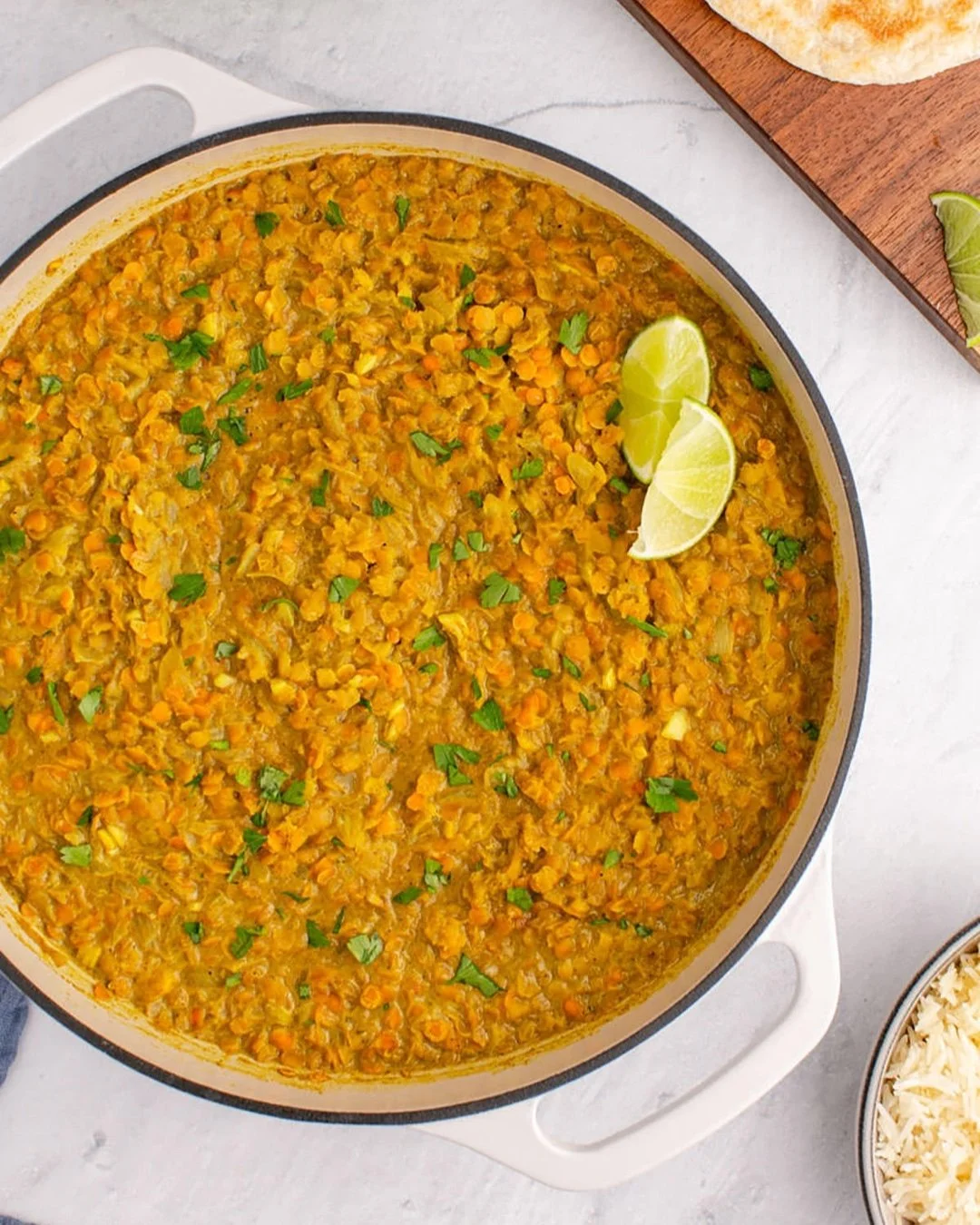 Our Coconut Milk Curry Lentils are the ultimate cold-weather comfort food. Cozy, flavorful, and made with simple pantry ingredients, they come together quickly for a warming weeknight dinner and they've earned a regular spot in our meal rotation. 

?