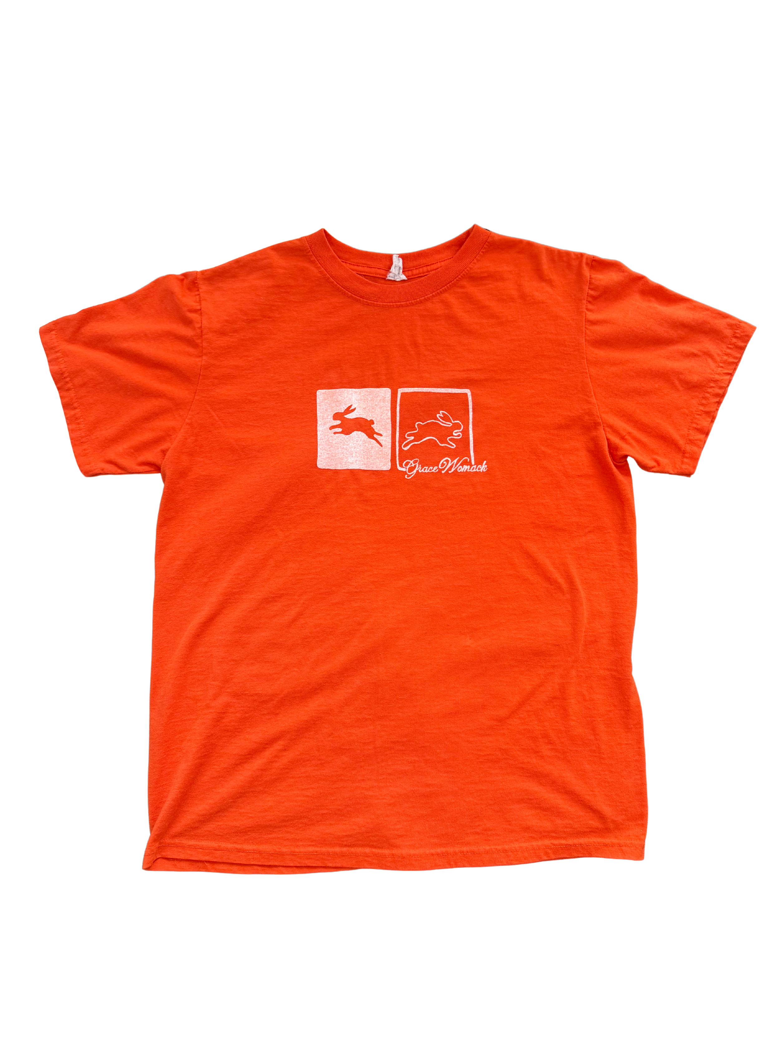 Orange Bunnies Tee - L