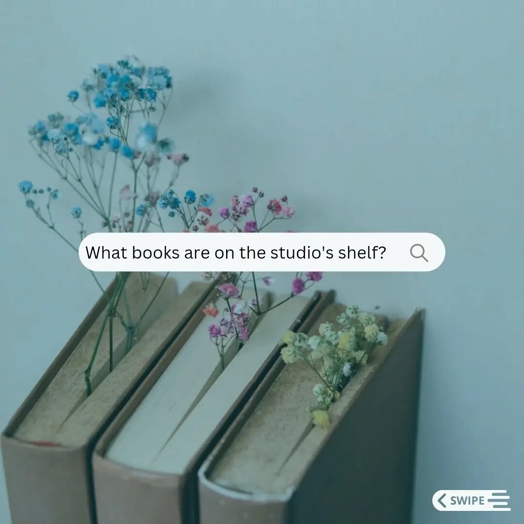 📚What books are on my studio shelves?📚
The body keeps the score. Brain, mind, and body in the healing of trauma. By Bessel Van Der Kolk, M.D.
(Swipe left to read quotes)