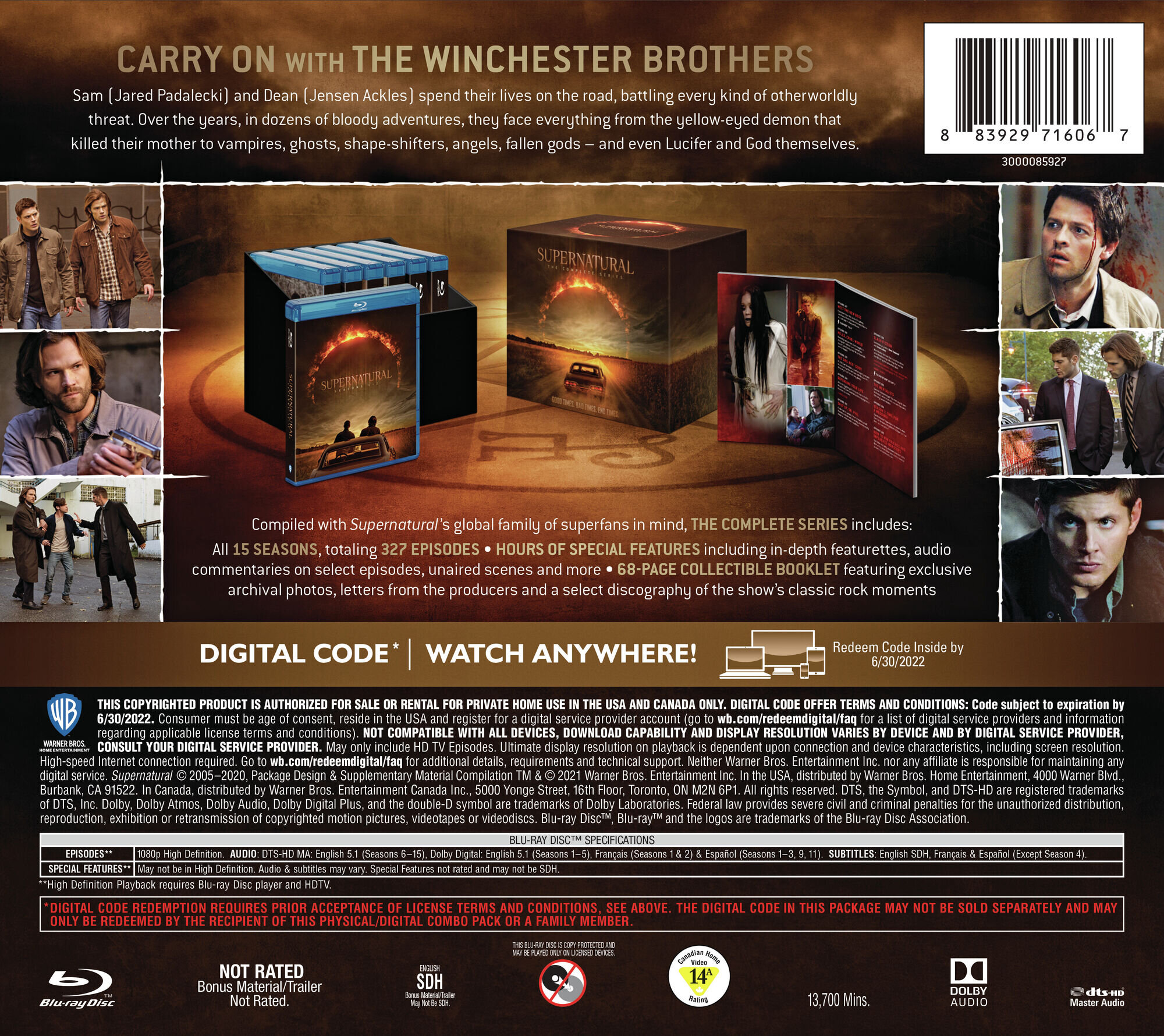 Supernatural…one of the last great TV box sets? — The Extras