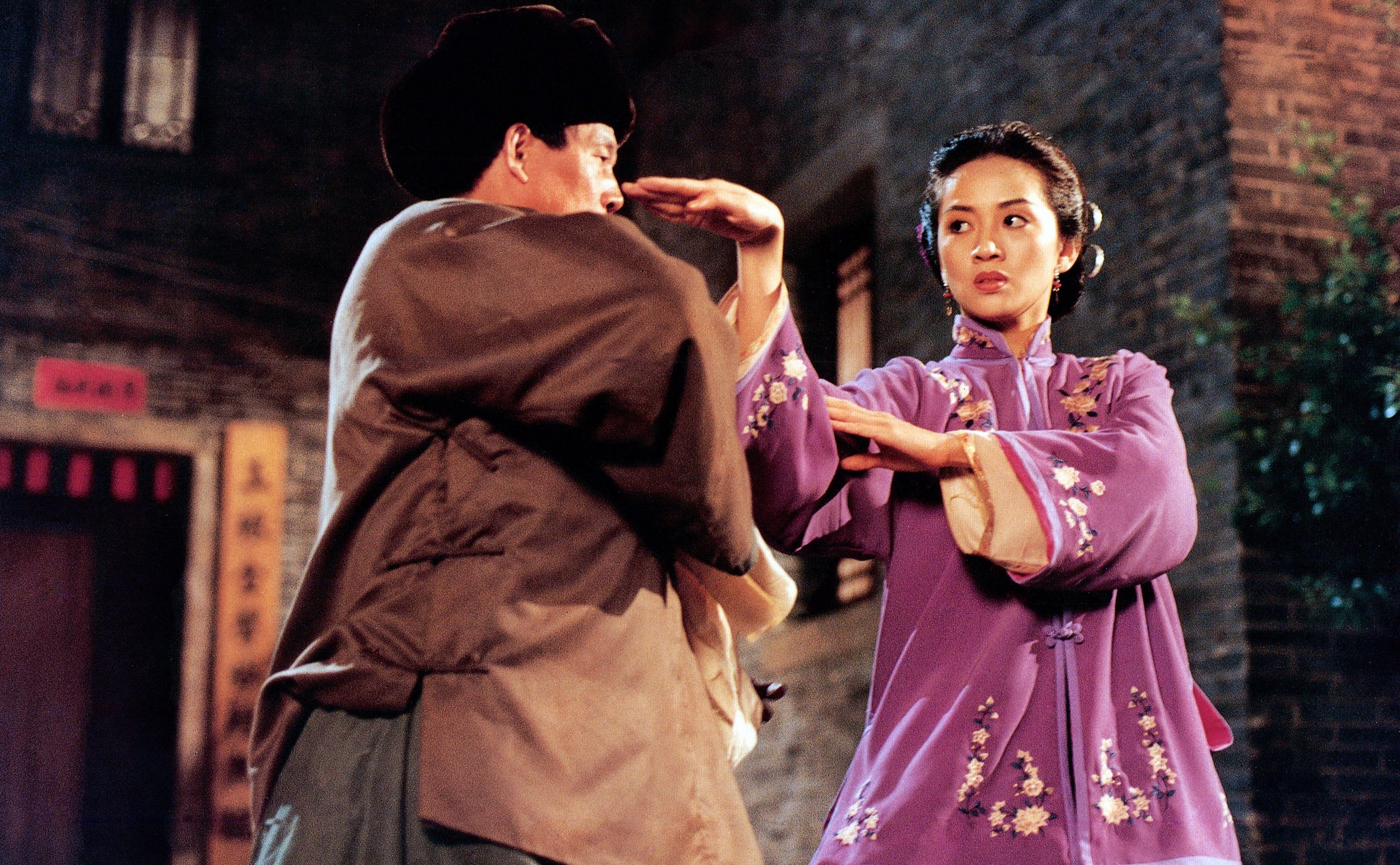 Lau Kar-leung and Anita Mui