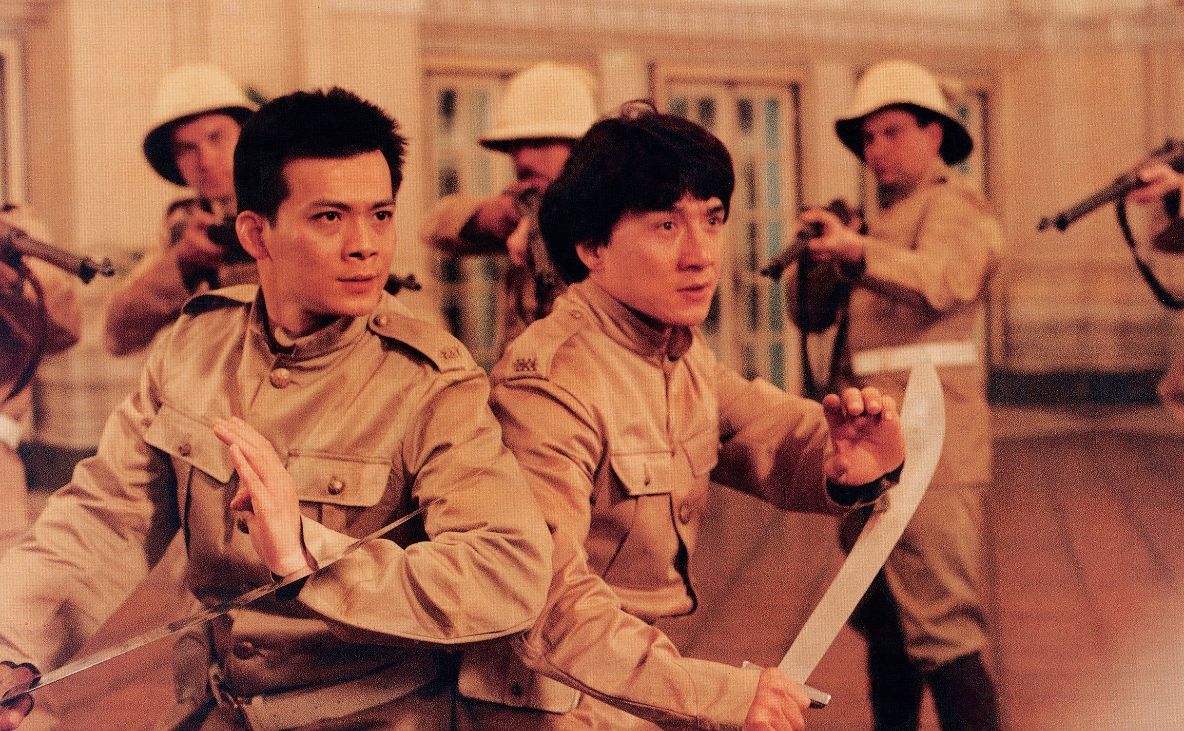 Felix Wong and Jackie Chan
