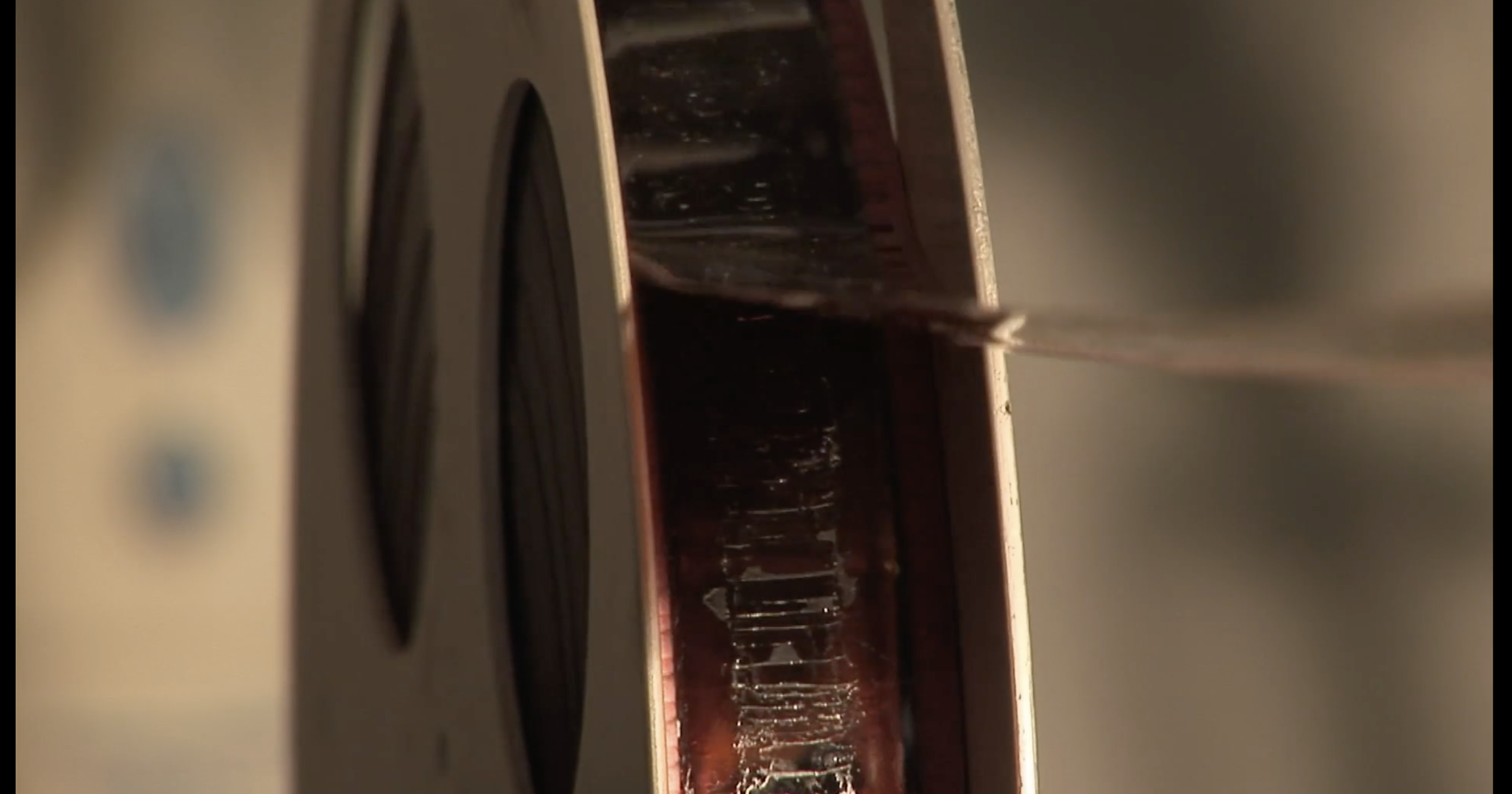 this reel had extensive deterioration